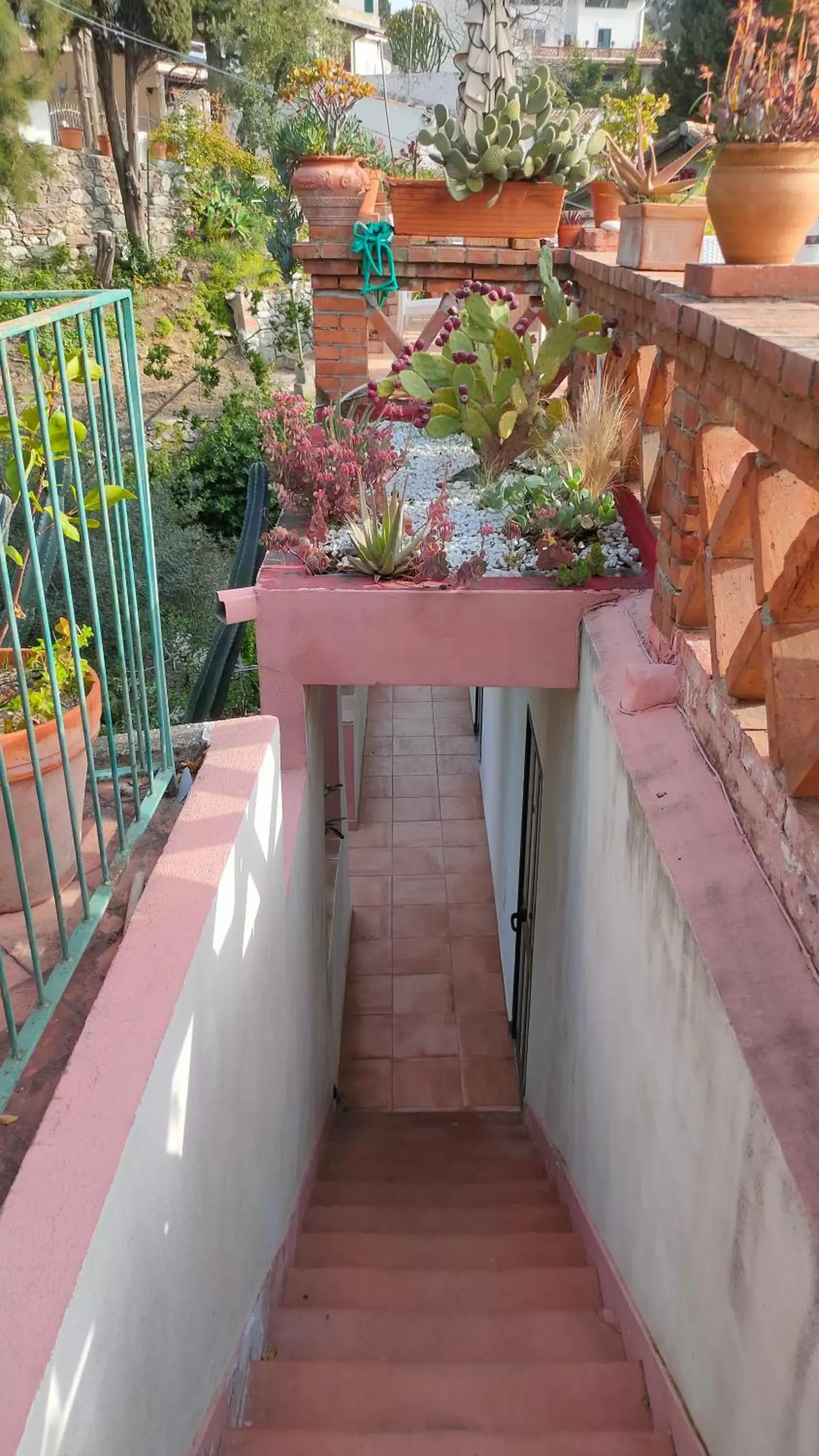 Garden, Balcony/Terrace in Hotel Villino Gallodoro