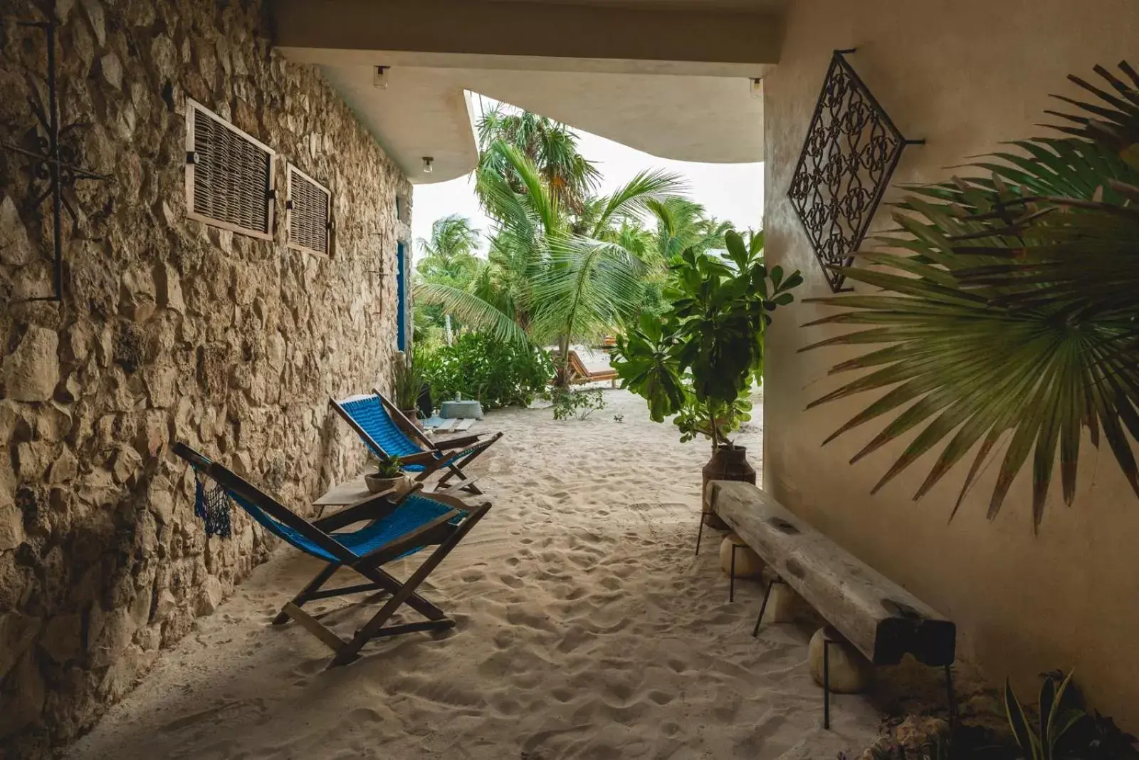 Decorative detail in Casa Mia El Cuyo Eco Beach Boutique Hotel