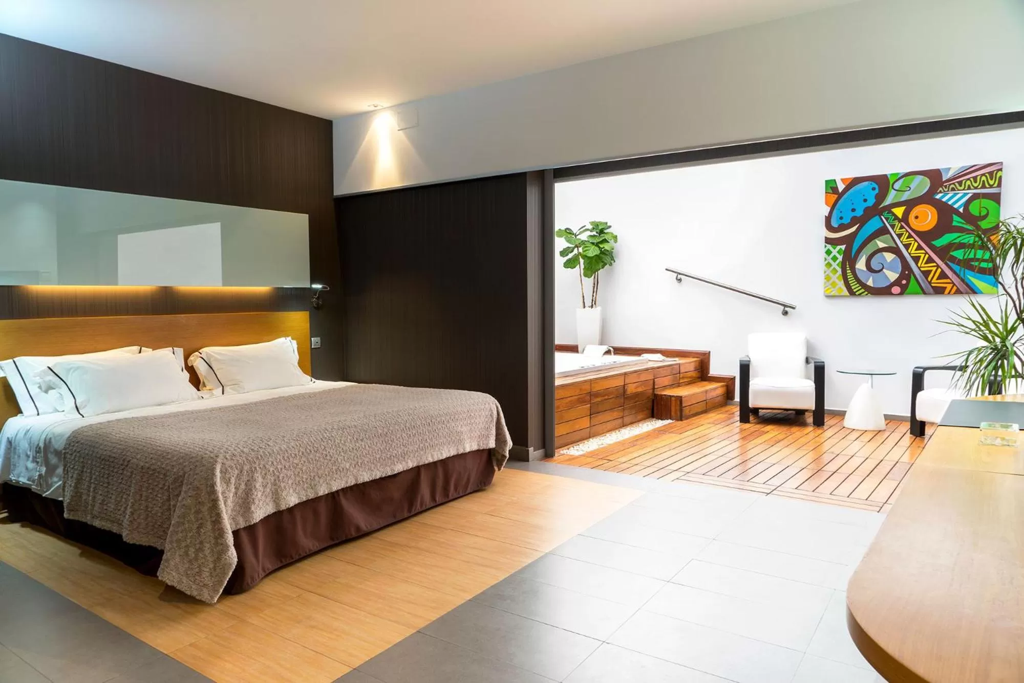 Bed in Hotel Spa La Casa del Rector Almagro