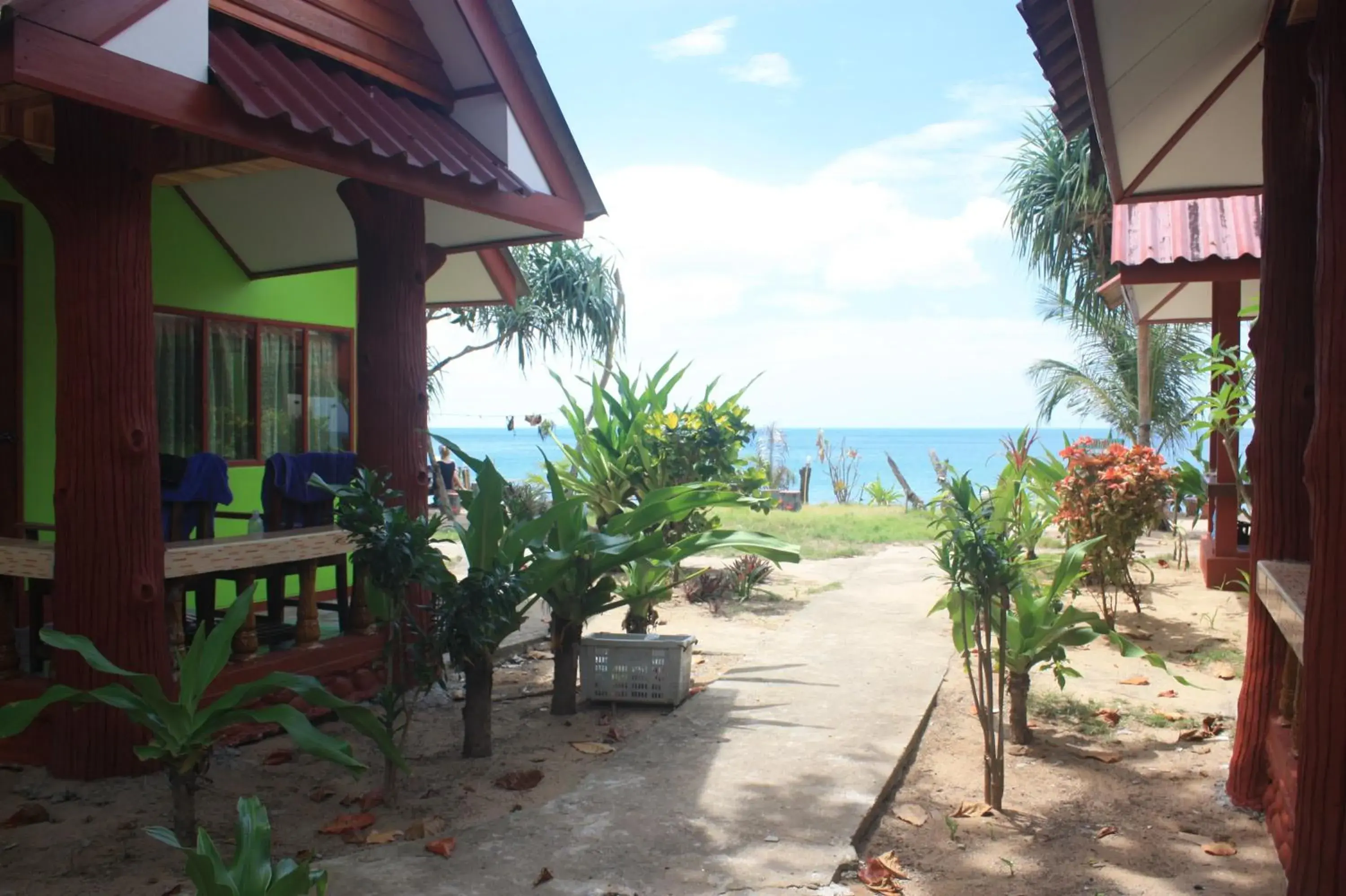 Facade/entrance in Nature Beach Resort, Koh Lanta