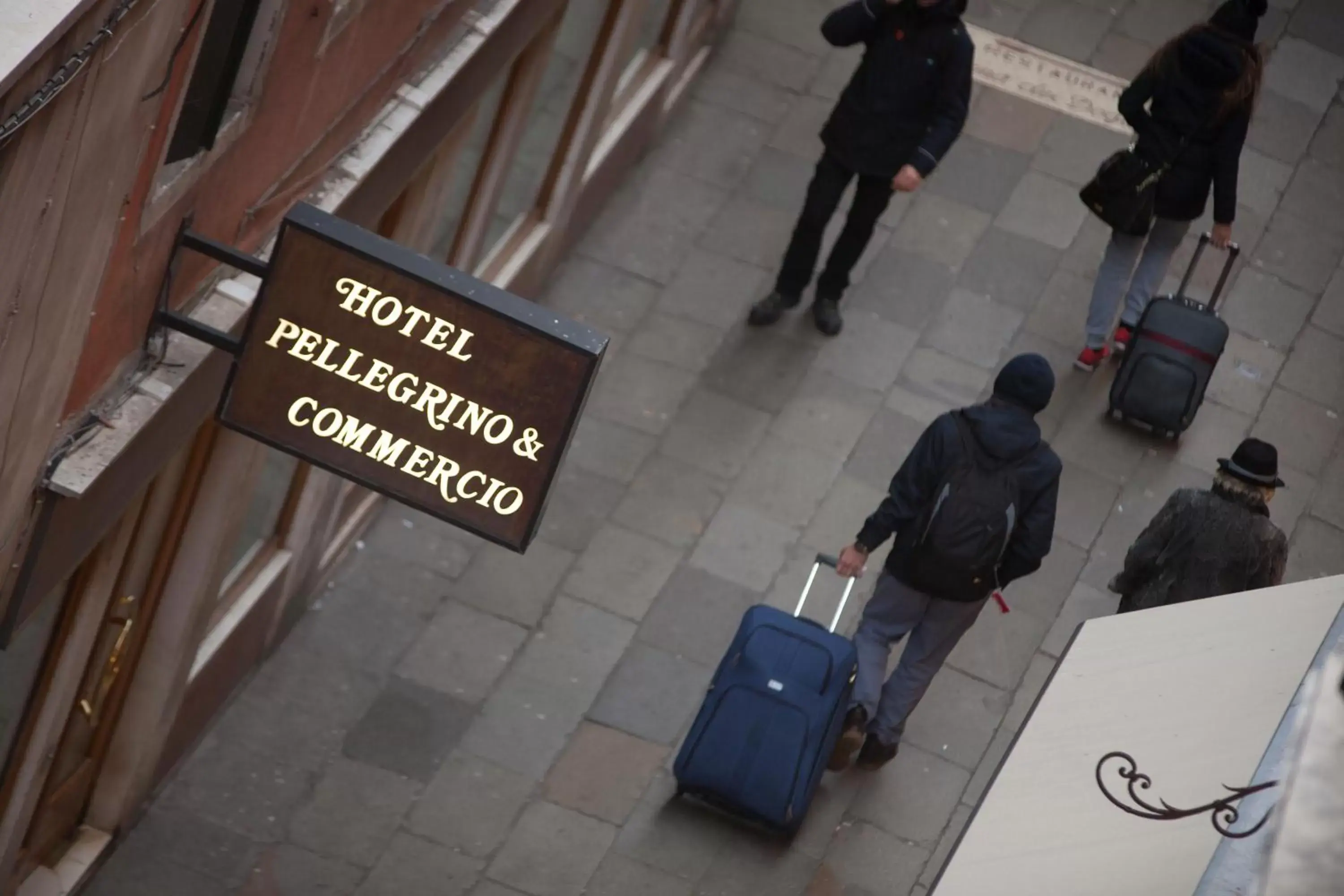 Facade/entrance in Hotel Commercio & Pellegrino