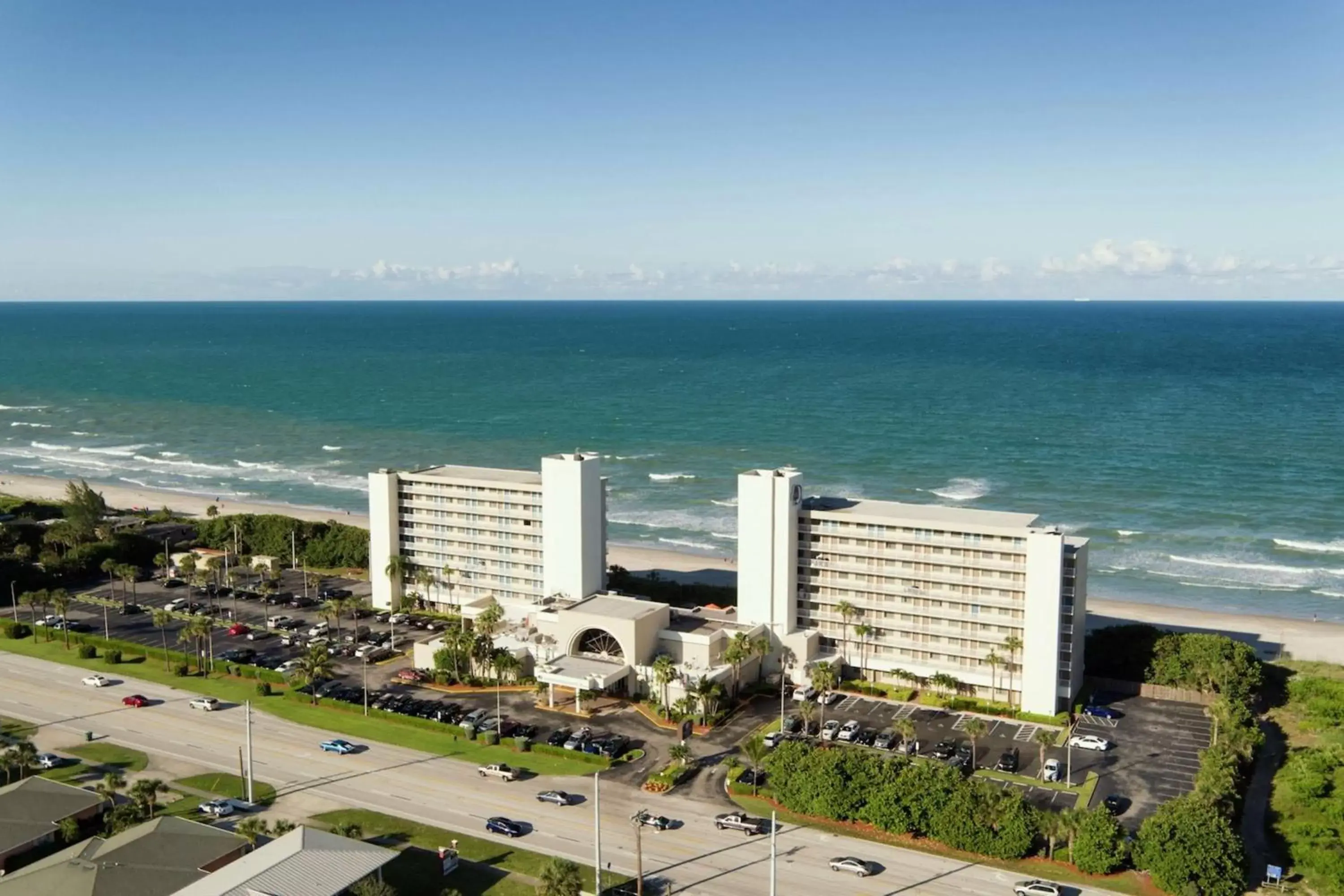 Property building, Bird's-eye View in DoubleTree Suites by Hilton Melbourne Beach Oceanfront
