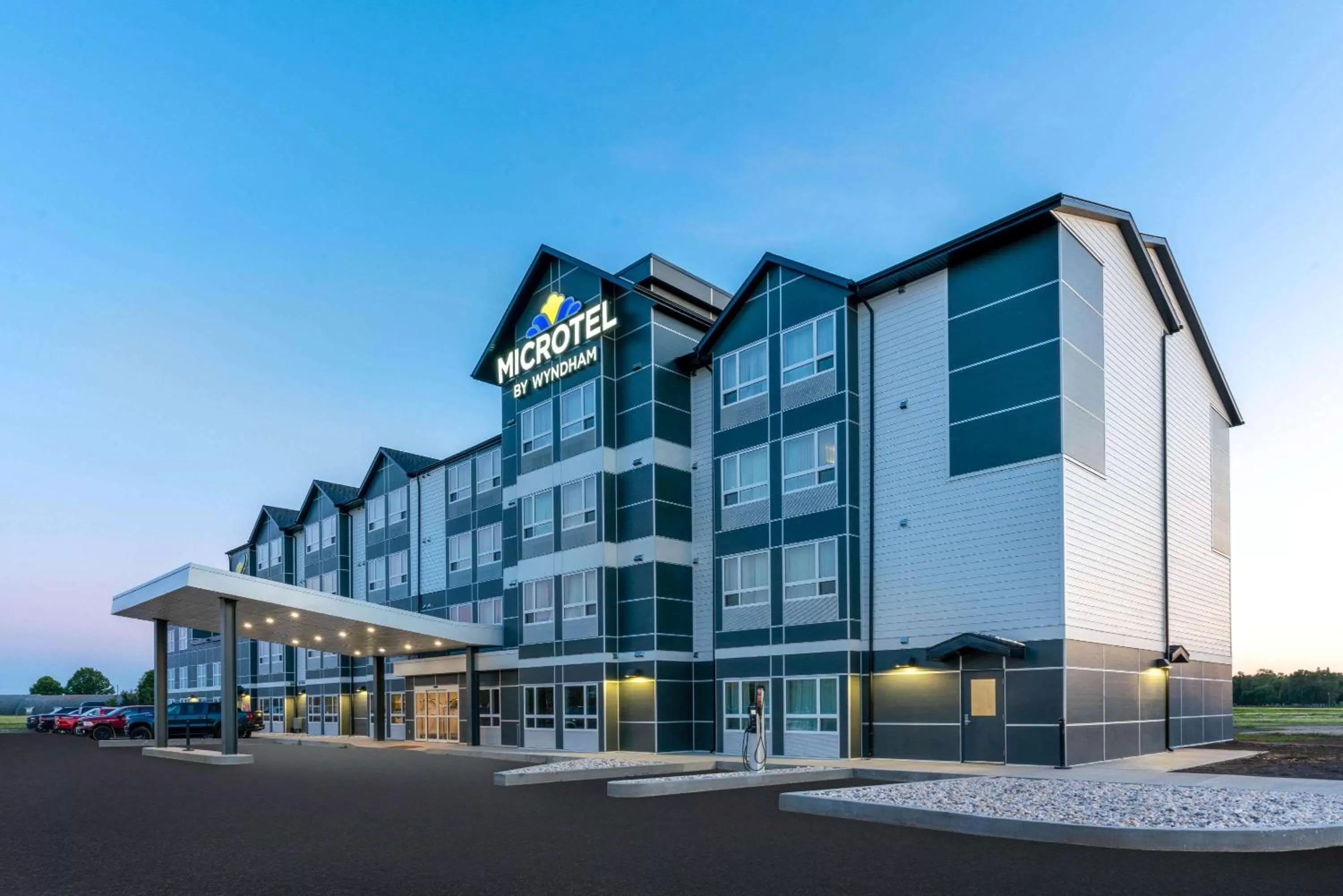 Property building in Microtel Inn & Suites by Wyndham Portage La Prairie