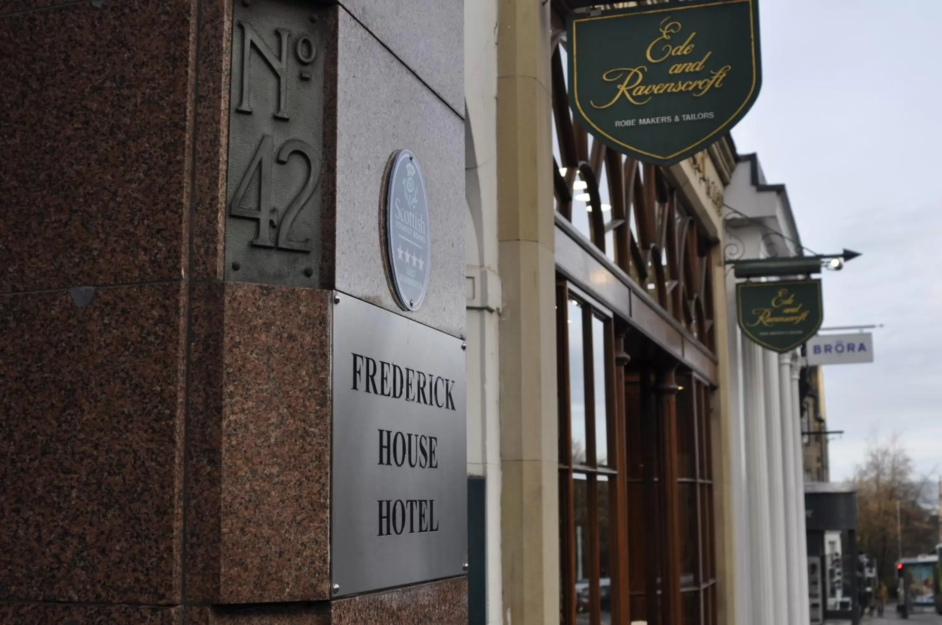 Street view, Property Logo/Sign in Frederick House Hotel