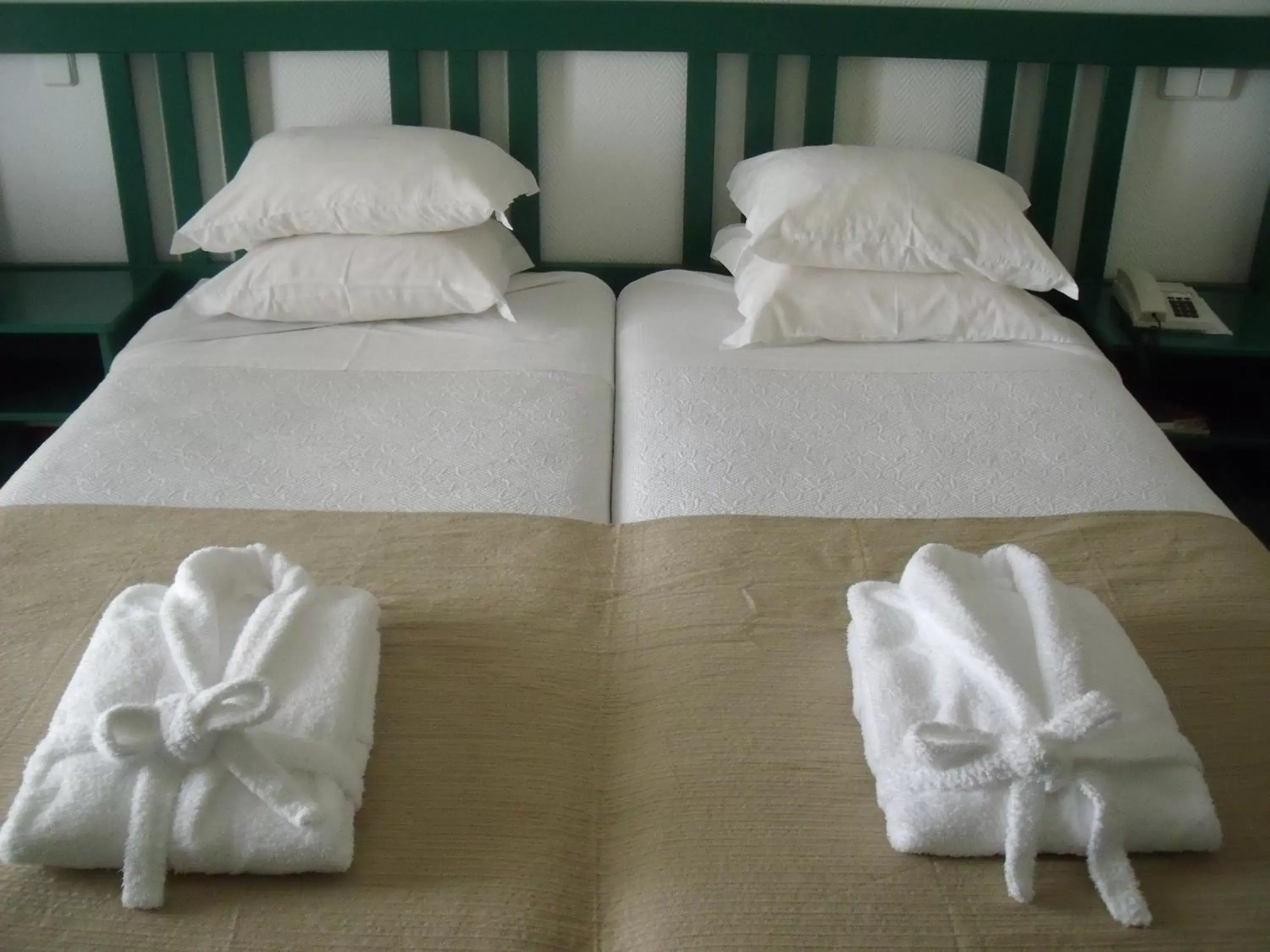 Bed in Hotel Escola