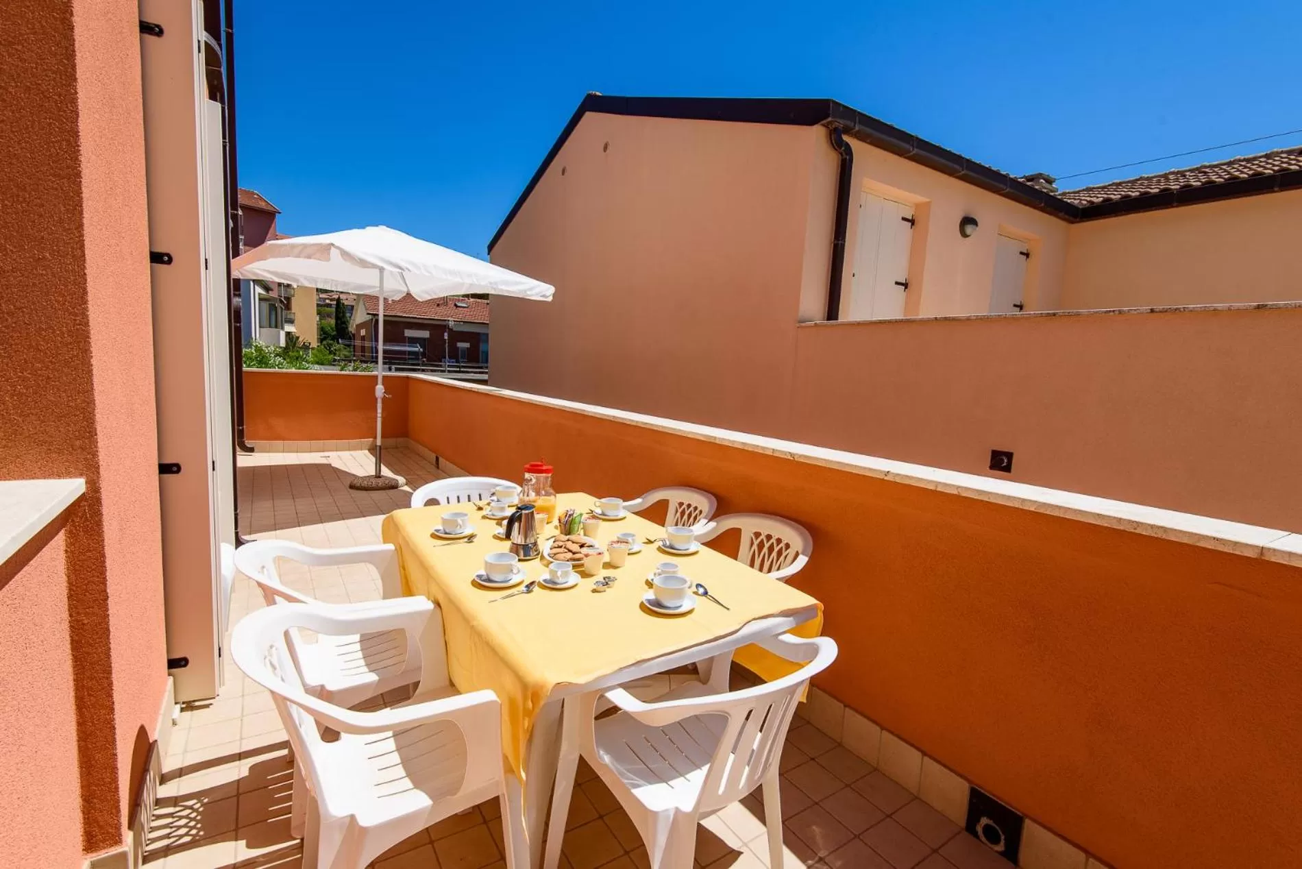 Balcony/Terrace in Residence Marina Salivoli