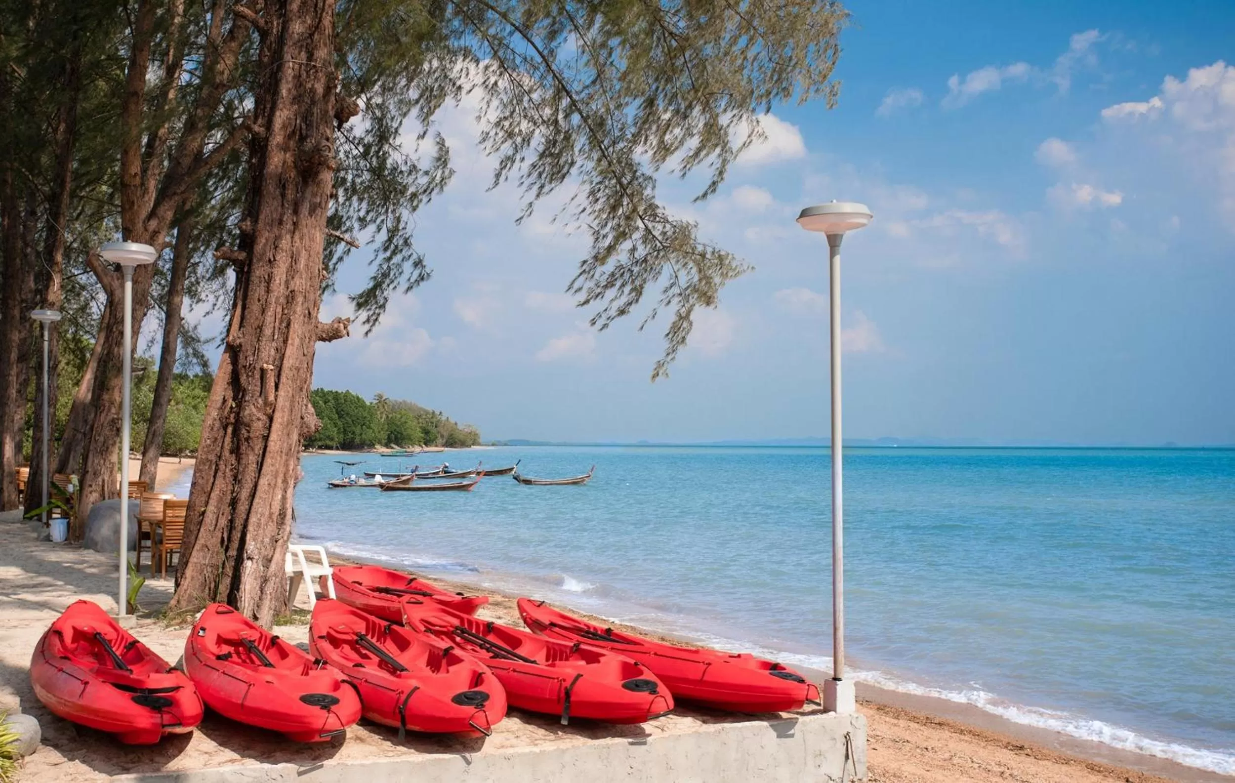 Beach in Villa Cha-Cha Krabi Beachfront Resort
