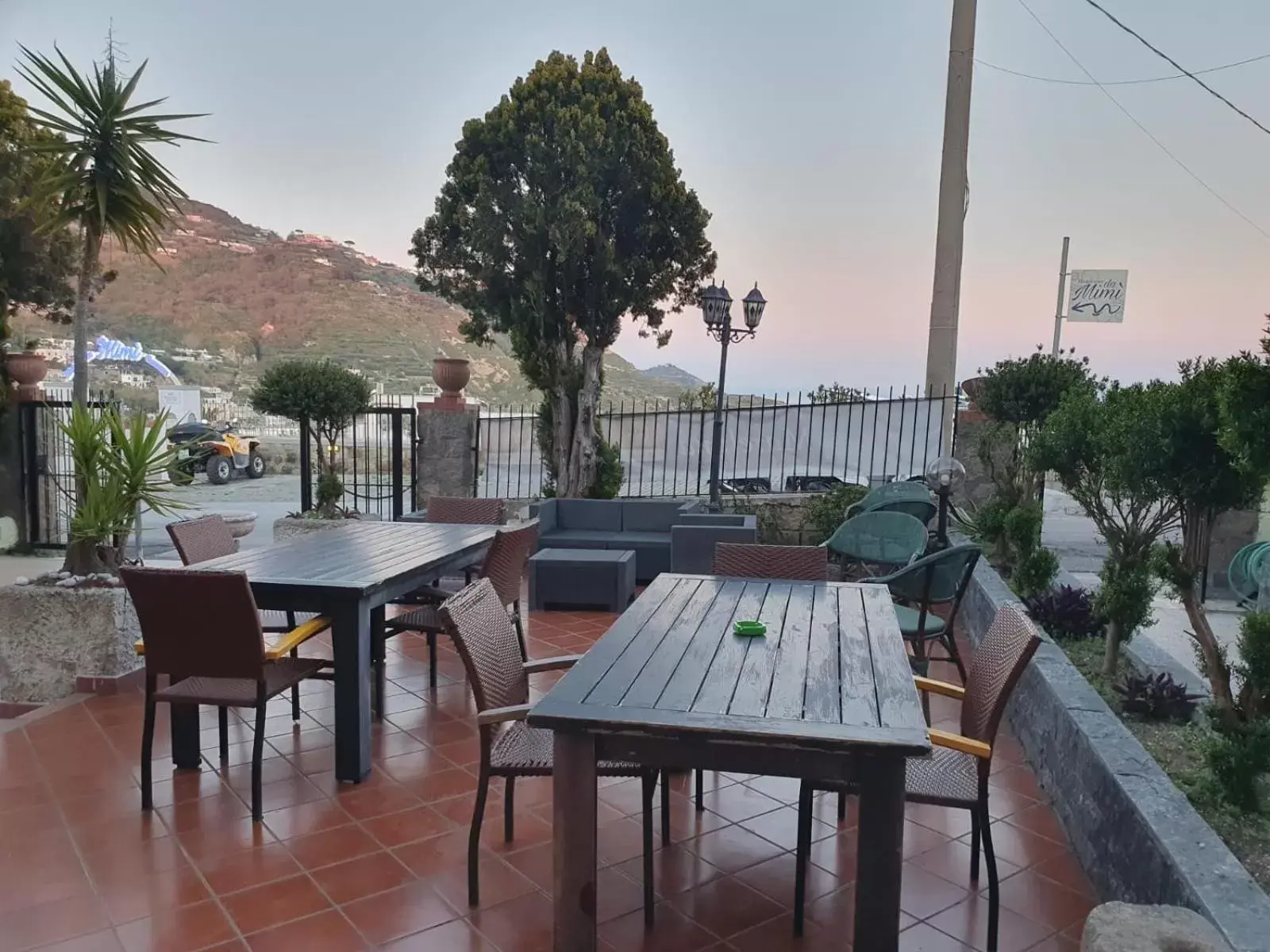 Patio in Hotel Mareluna Ischia