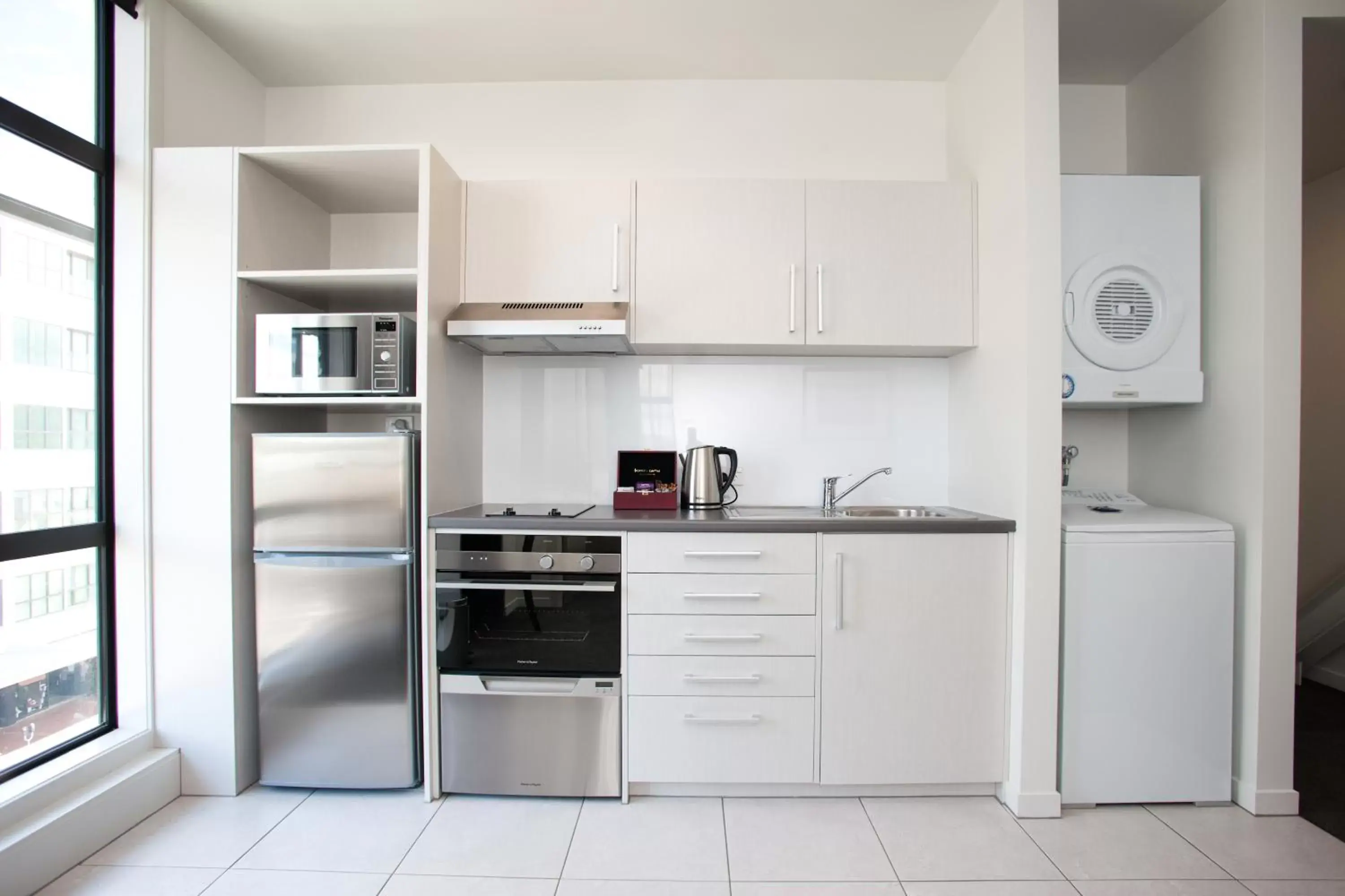 Kitchen or kitchenette, Kitchen/Kitchenette in Quest Rotorua Central