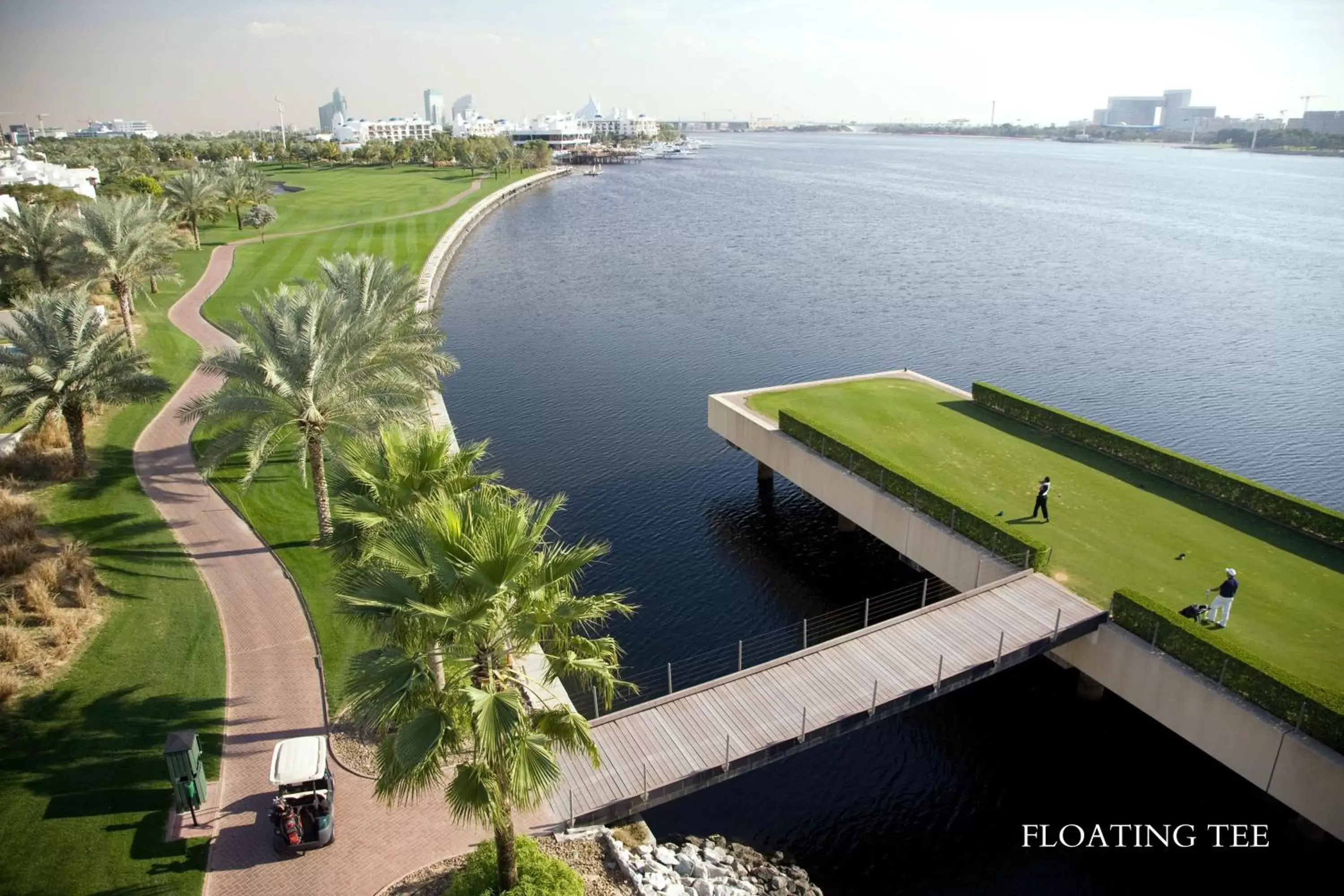 Golfcourse, Bird's-eye View in Park Hyatt Dubai