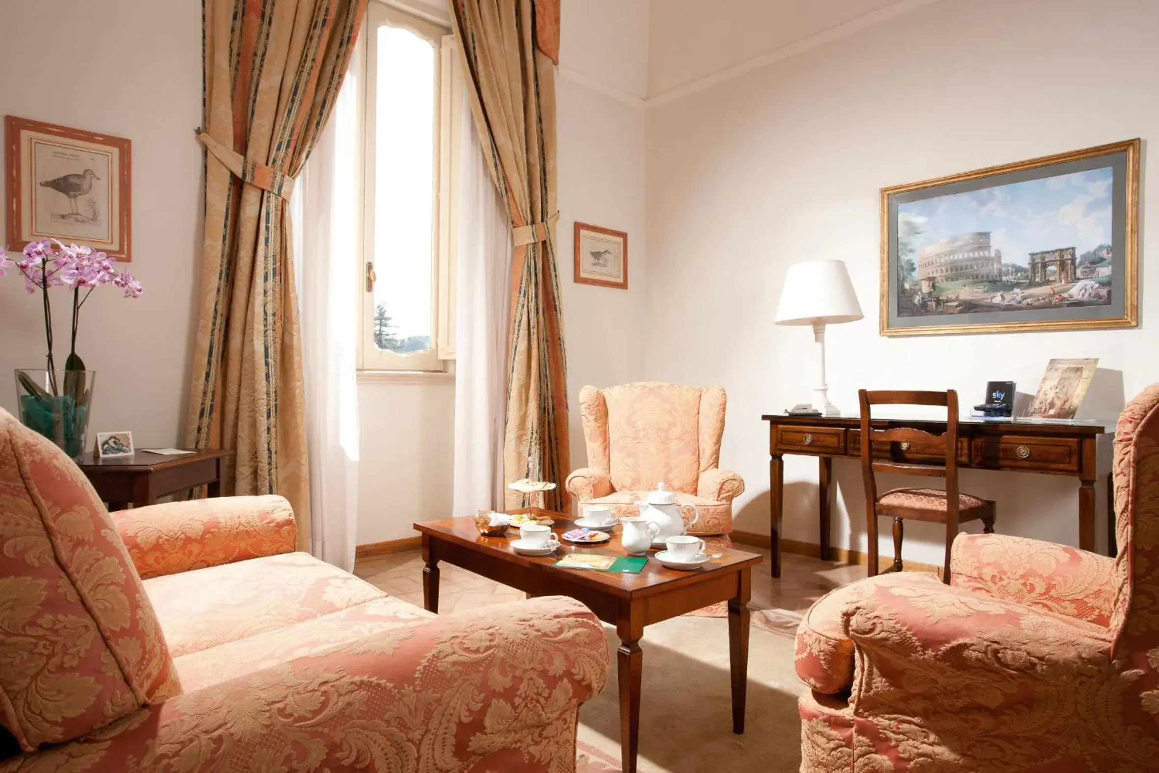 Living room in Park Hotel Villa Grazioli Living room in Park Hotel Villa Grazioli