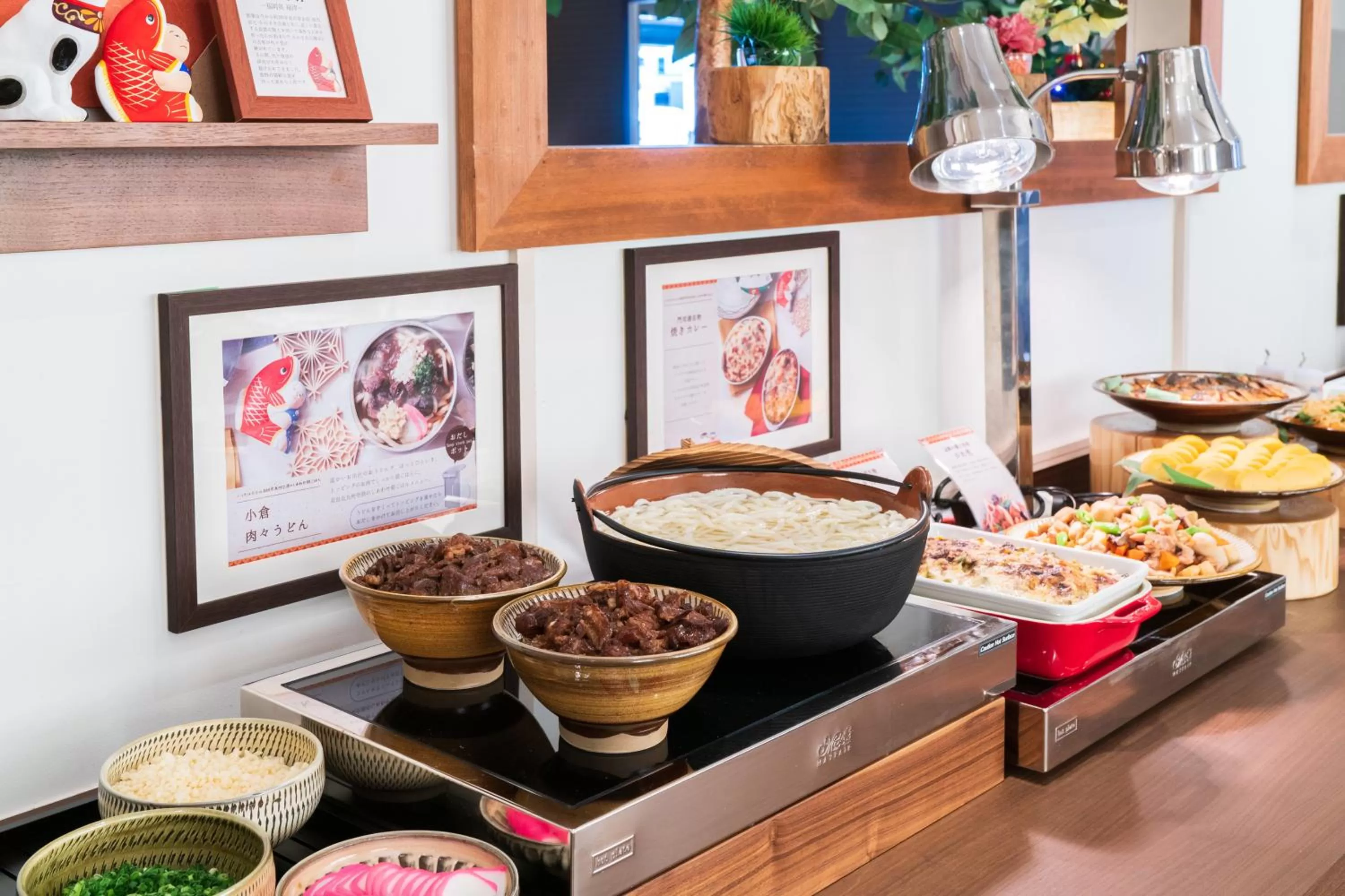 Breakfast in Vessel Hotel Kanda Kitakyushu Airport