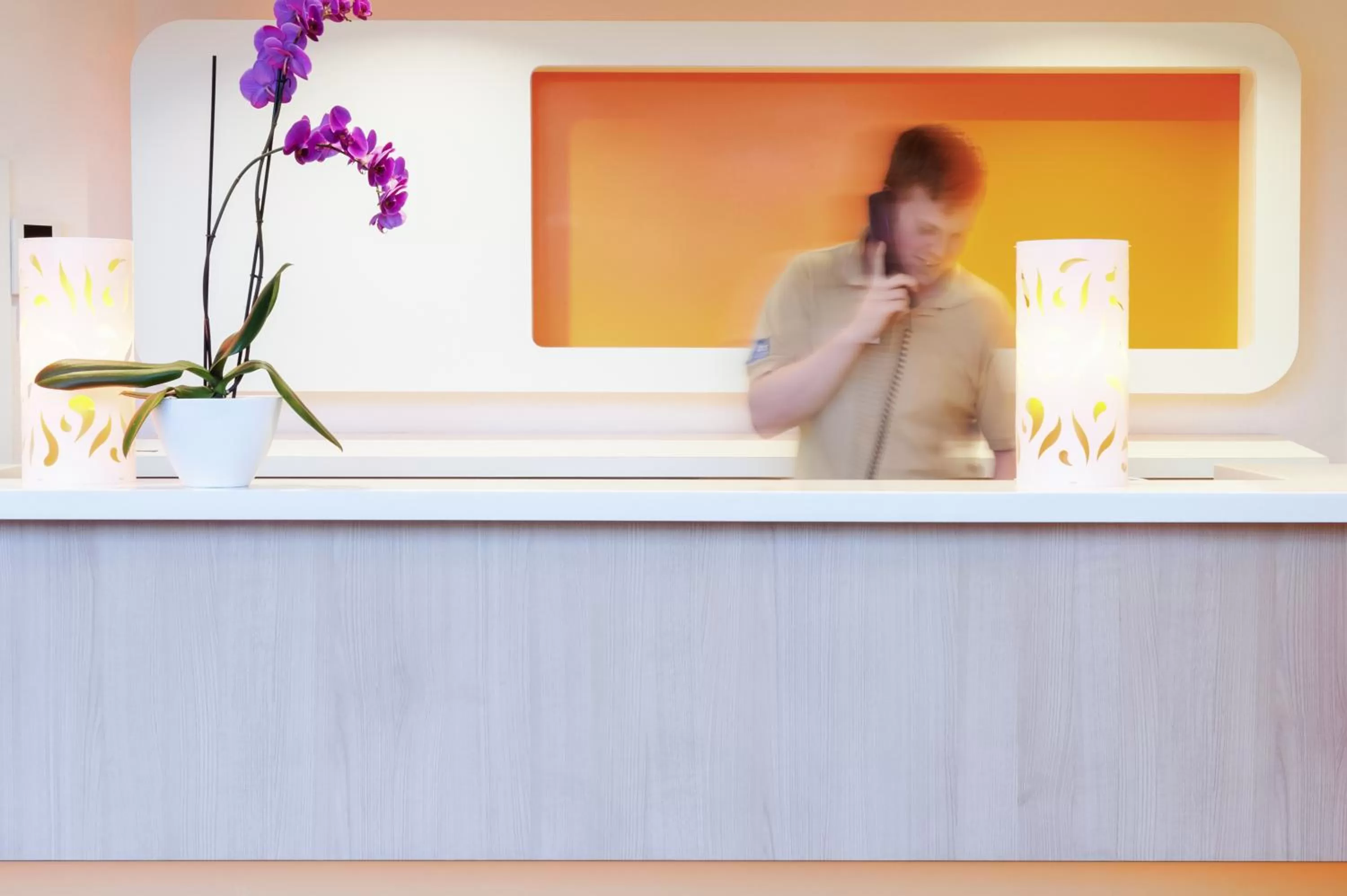 Lobby or reception in ibis budget Hotel Brussels Airport