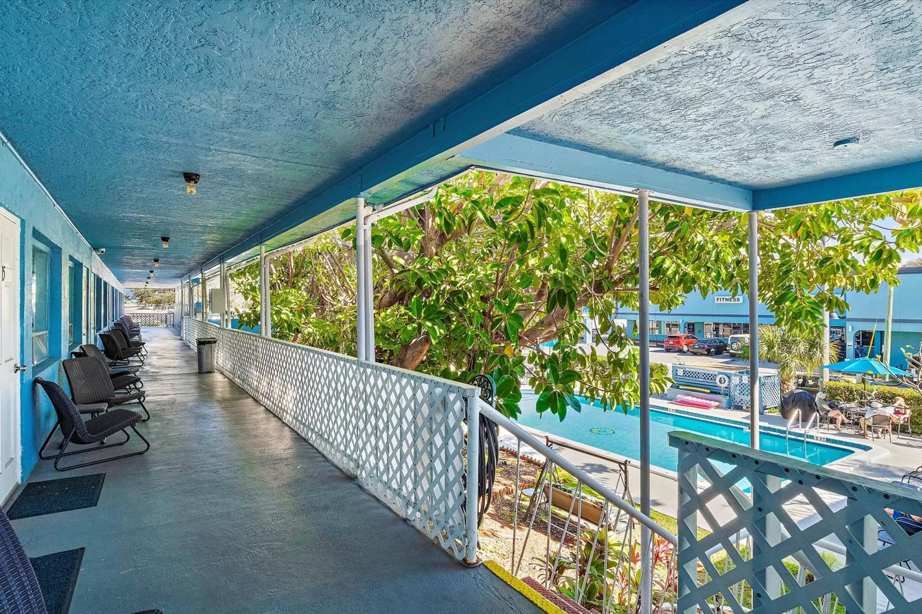Property building, Pool View in Malibu Resort Motel