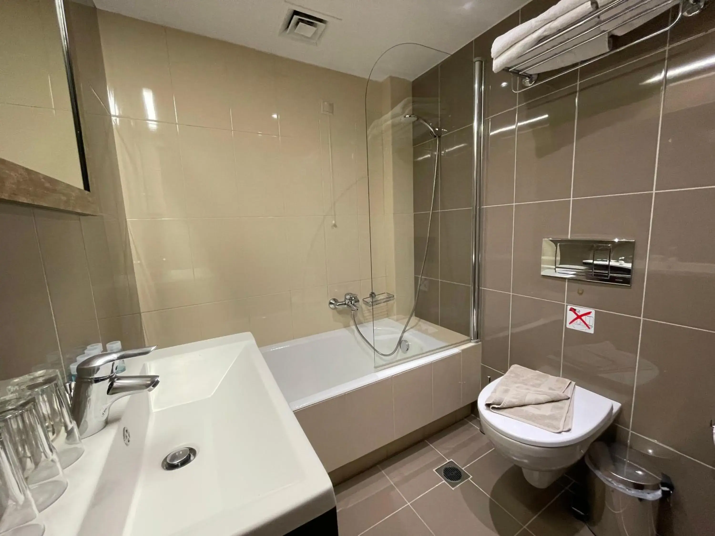 Bathroom in Fortezza Hotel