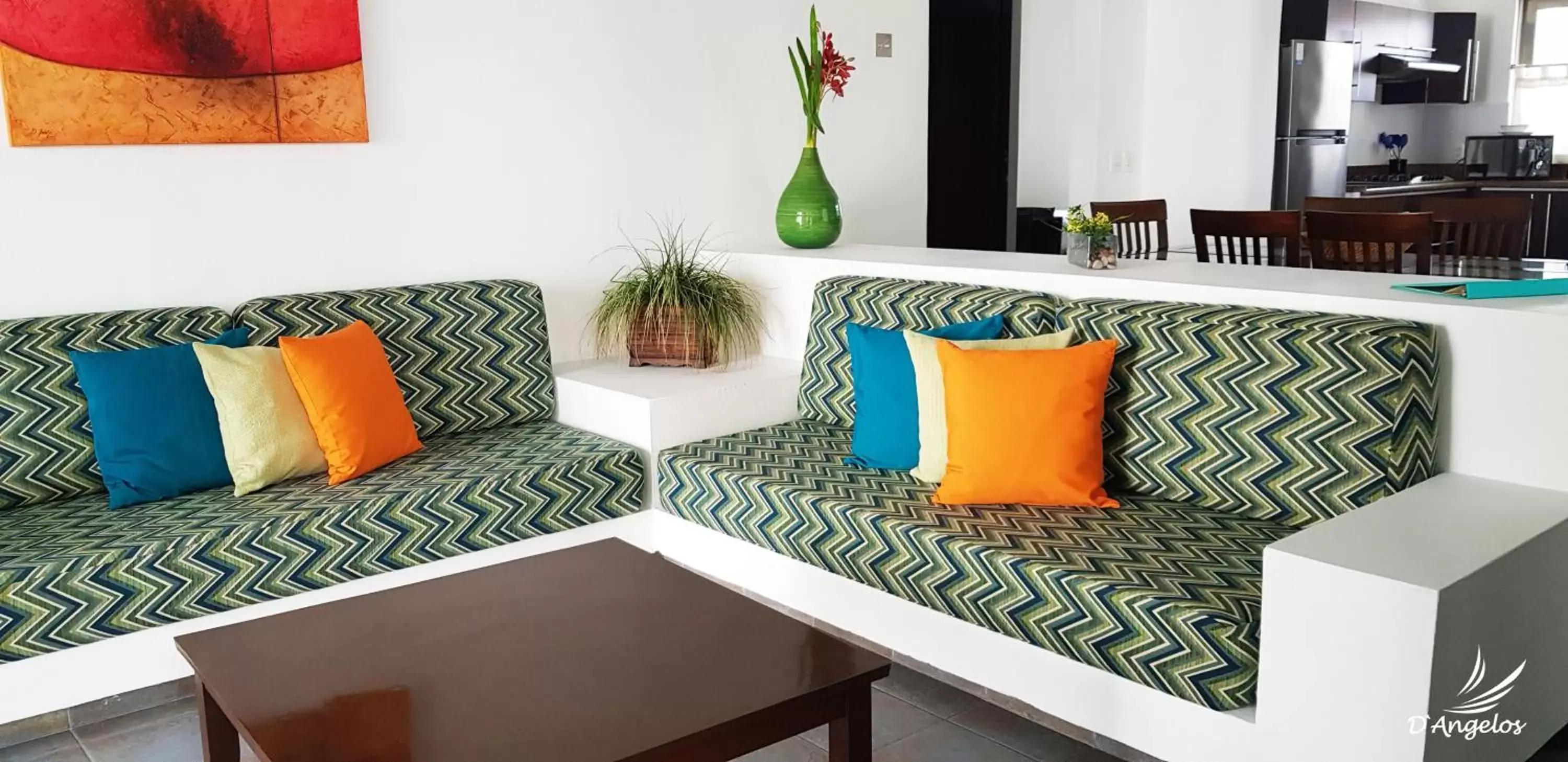 Living room, Seating Area in Dangelos Hotel on Fifth Avenue