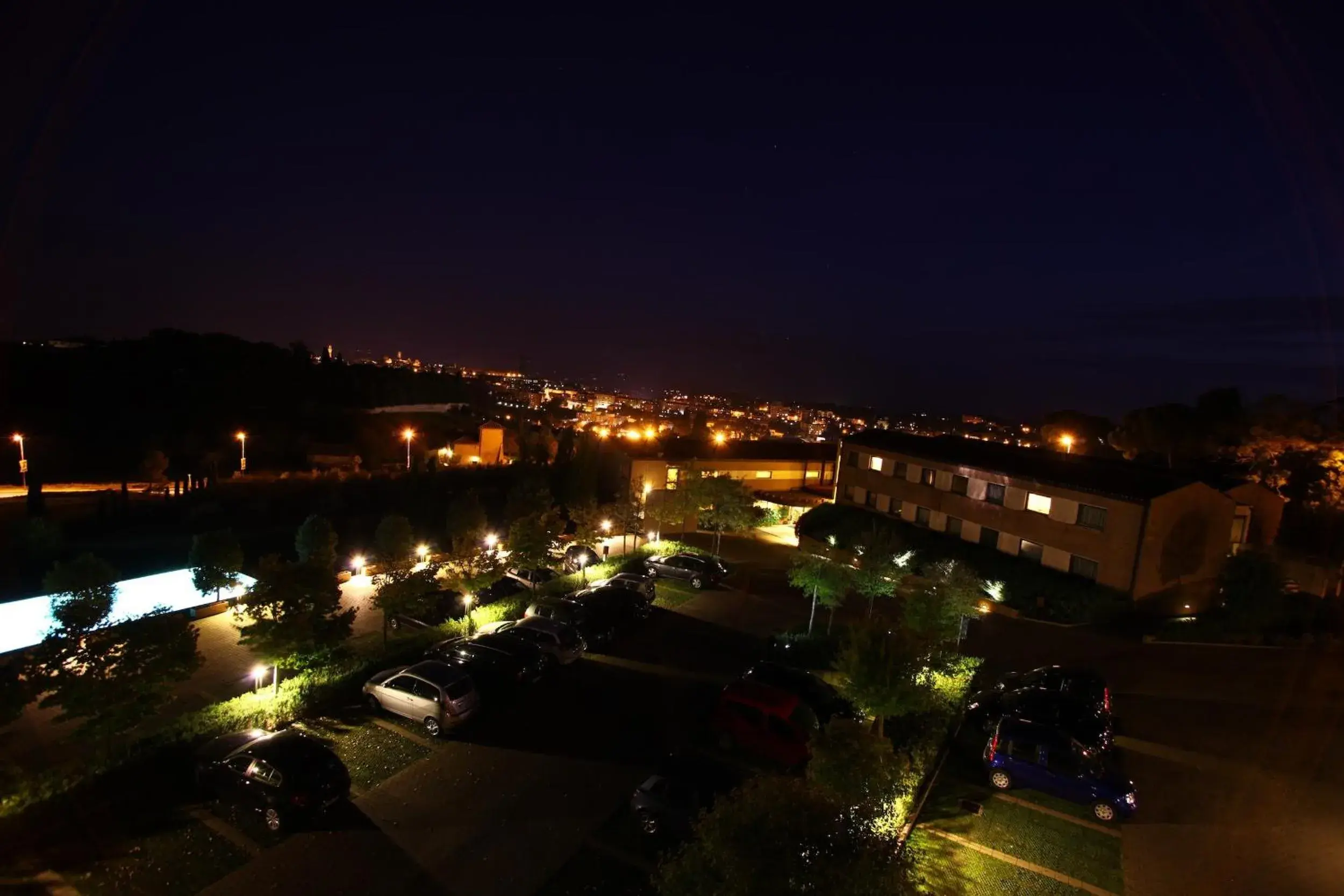 Night, Bird's-eye View in Sangallo Park Hotel