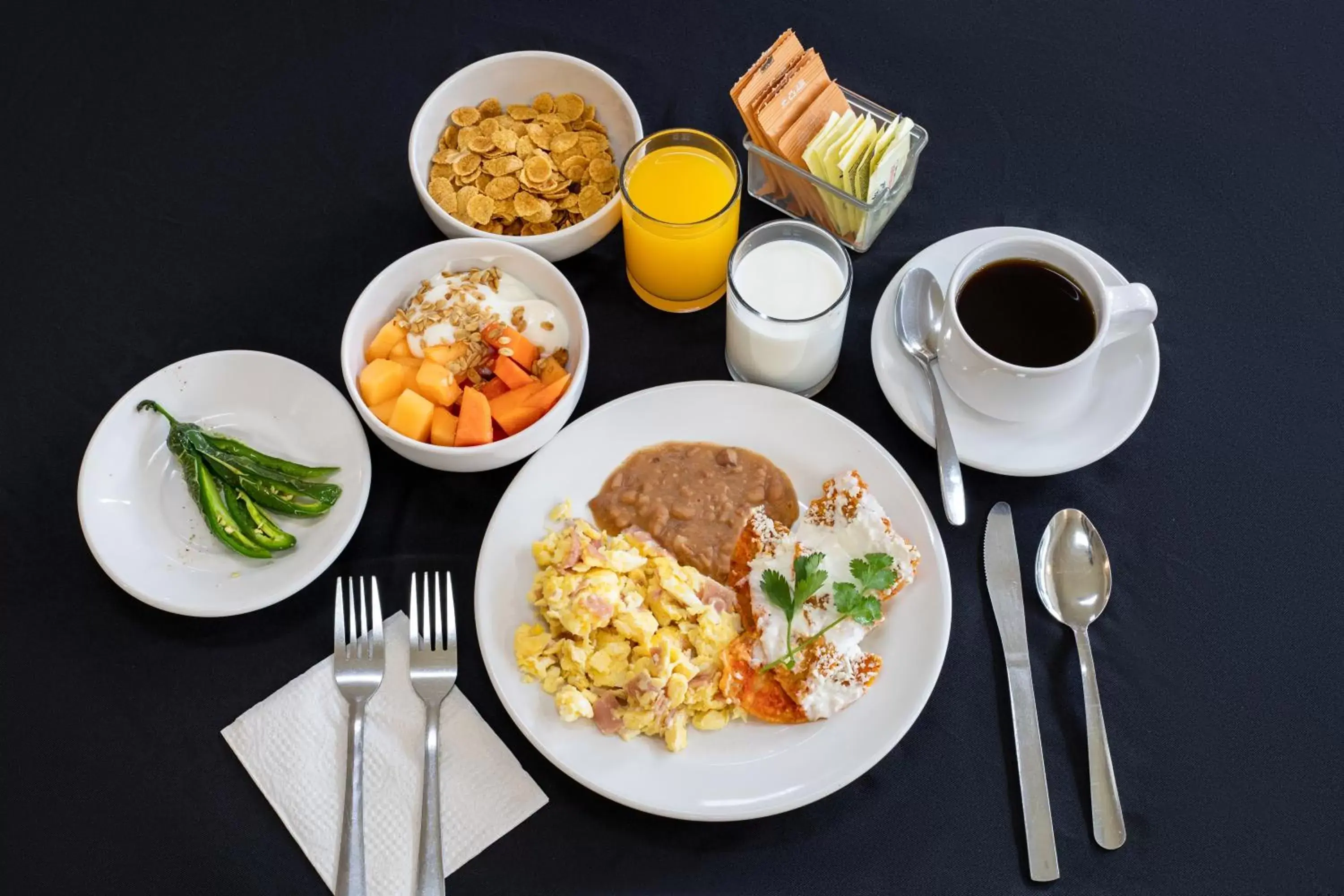 Restaurant/places to eat, Breakfast in Hotel Astor Tijuana
