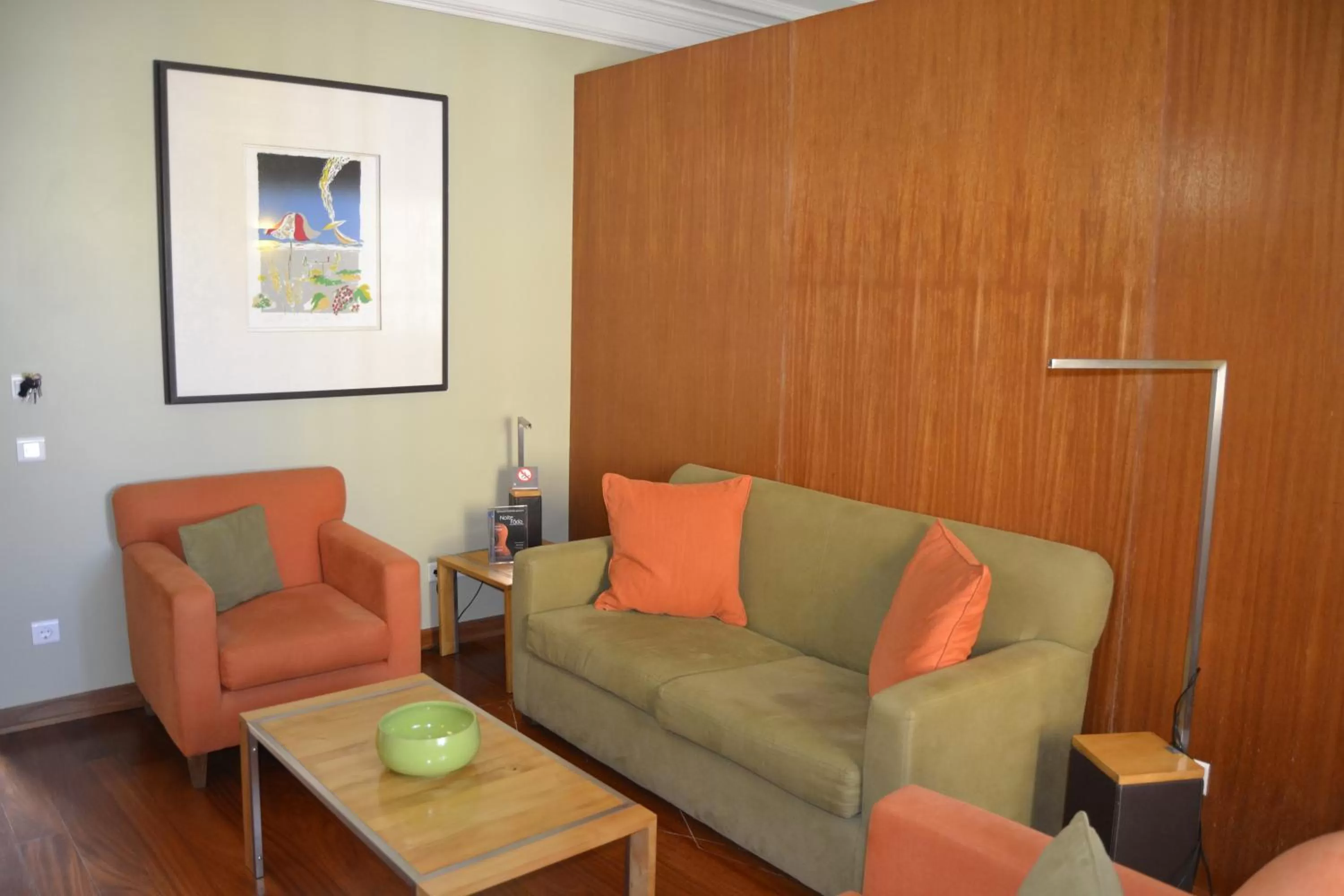 Living room in Pousada de Angra do Heroismo Castelo de S. Sebastiao