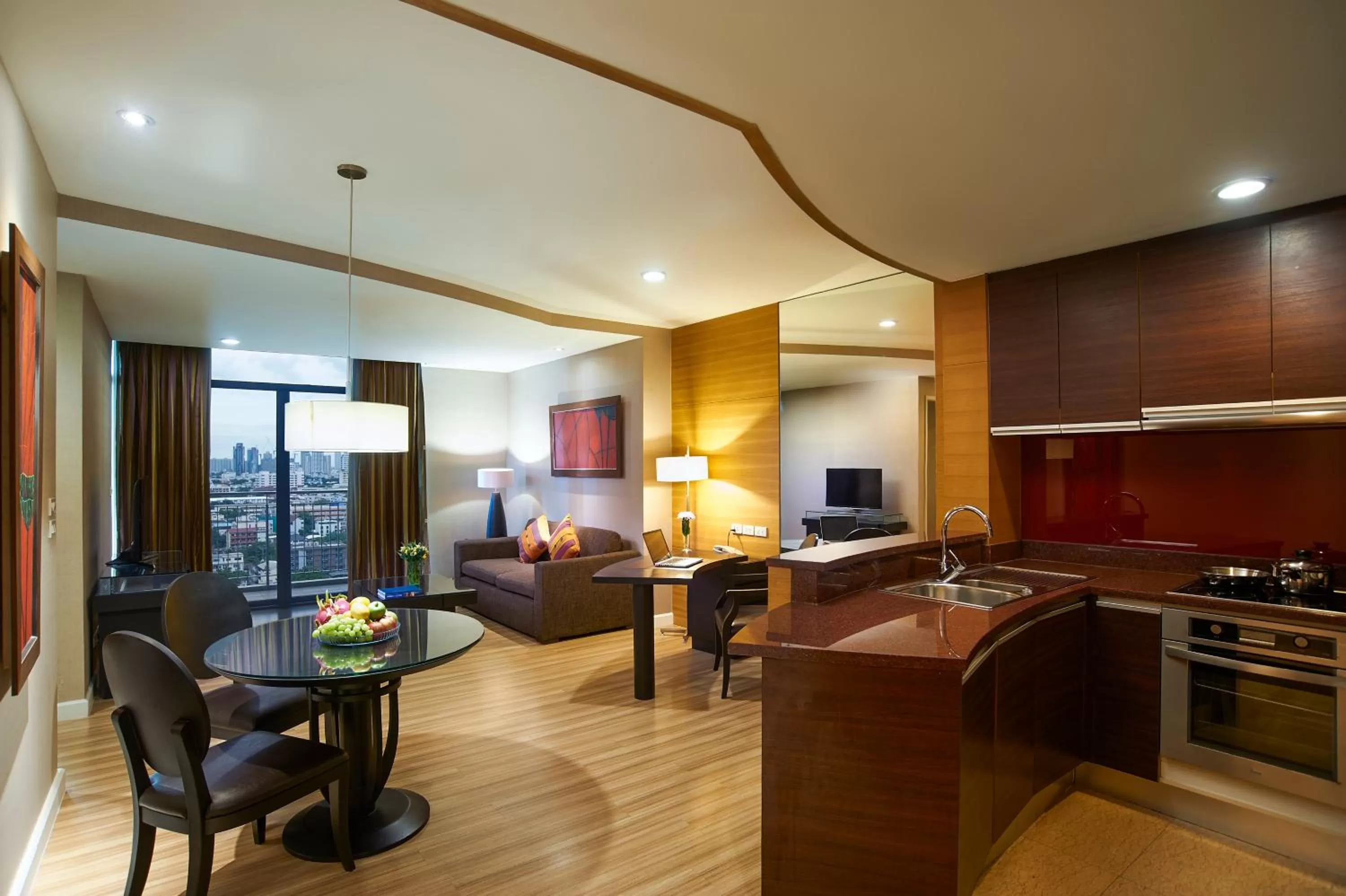 Living room in Urbana Sathorn Hotel, Bangkok