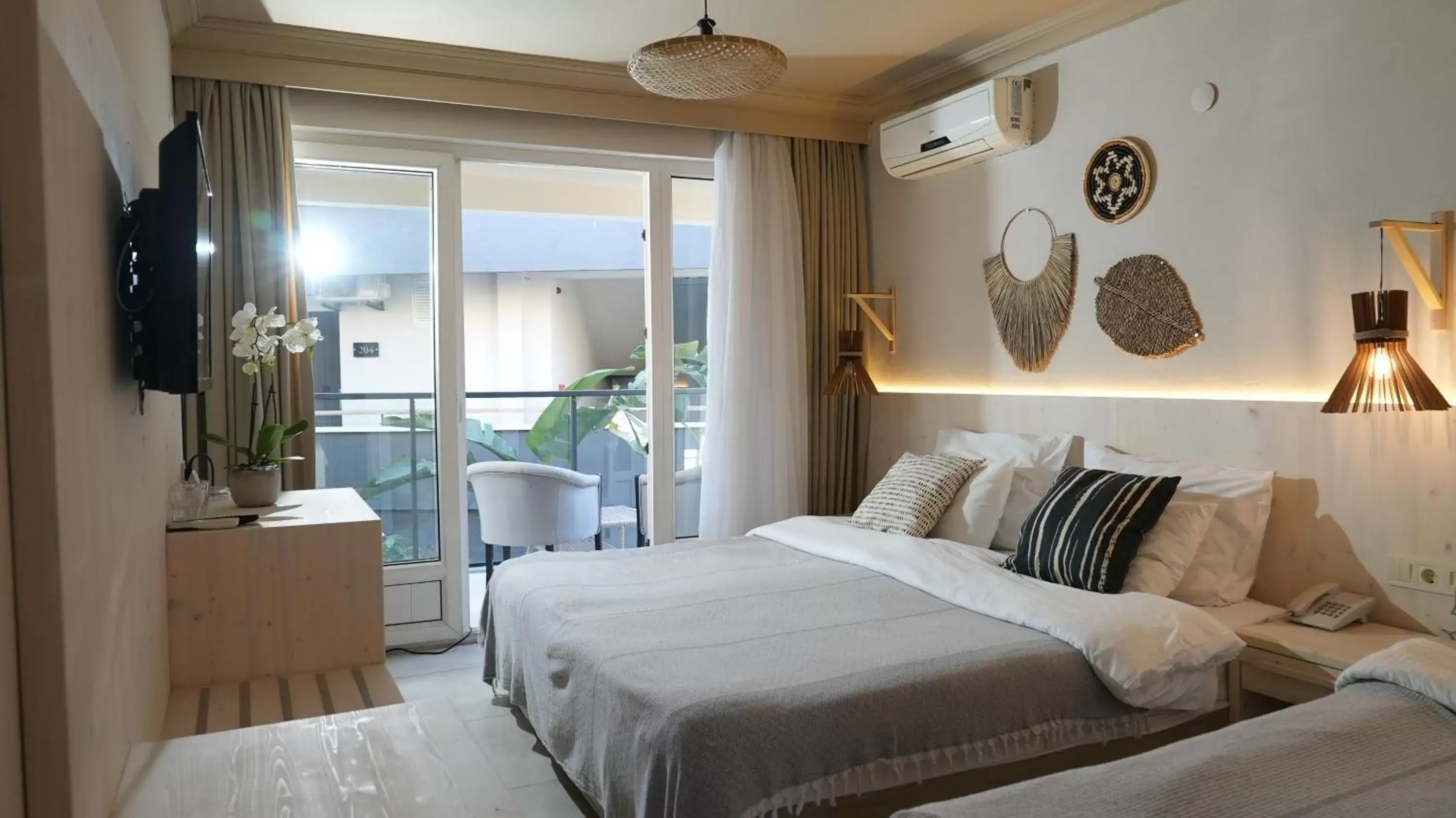 Bedroom, Bed in Sun Hotel By En Vie Beach Bedroom, Bed in Sun Hotel By En Vie Beach