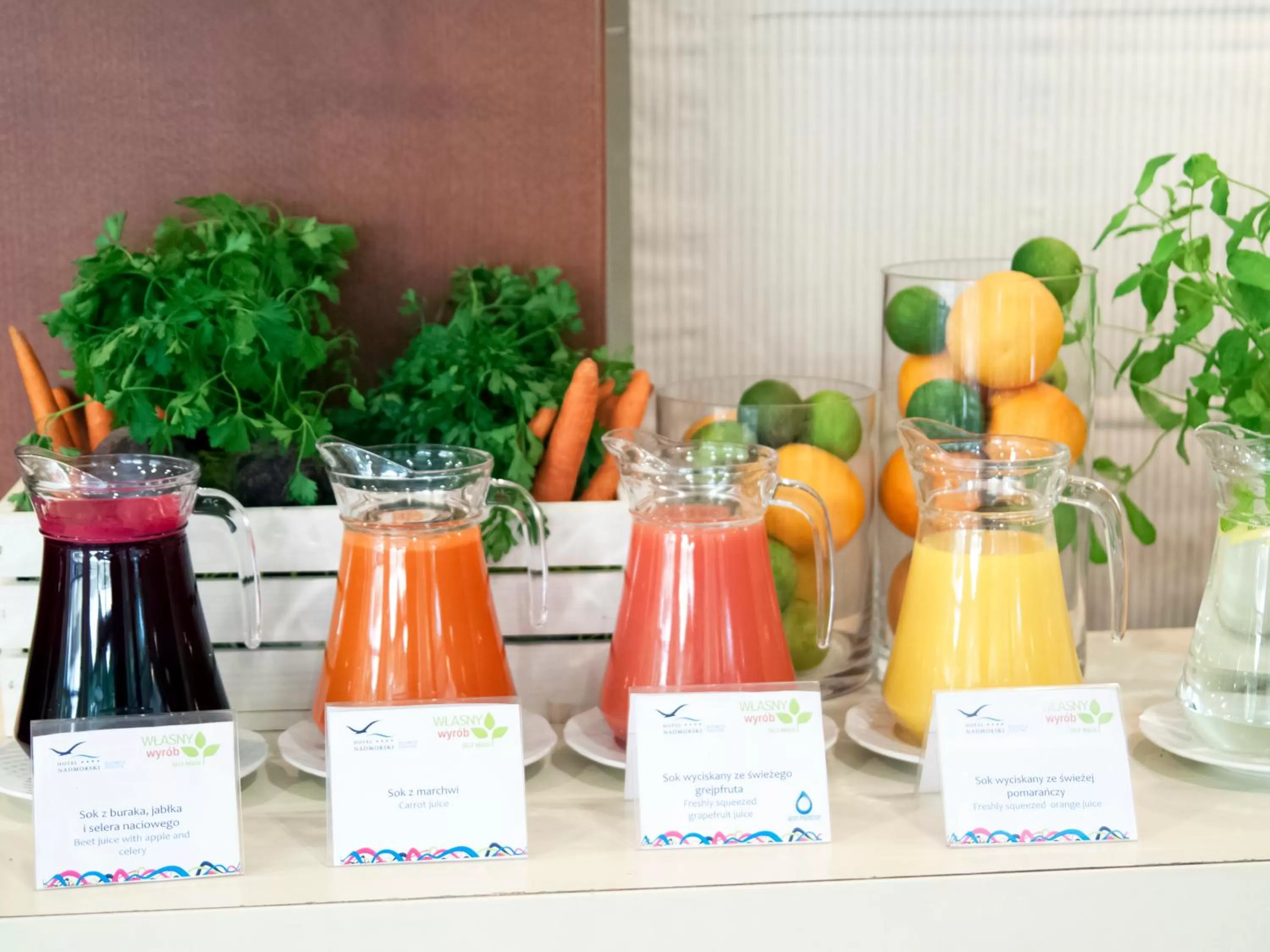 Buffet breakfast in Hotel Nadmorski