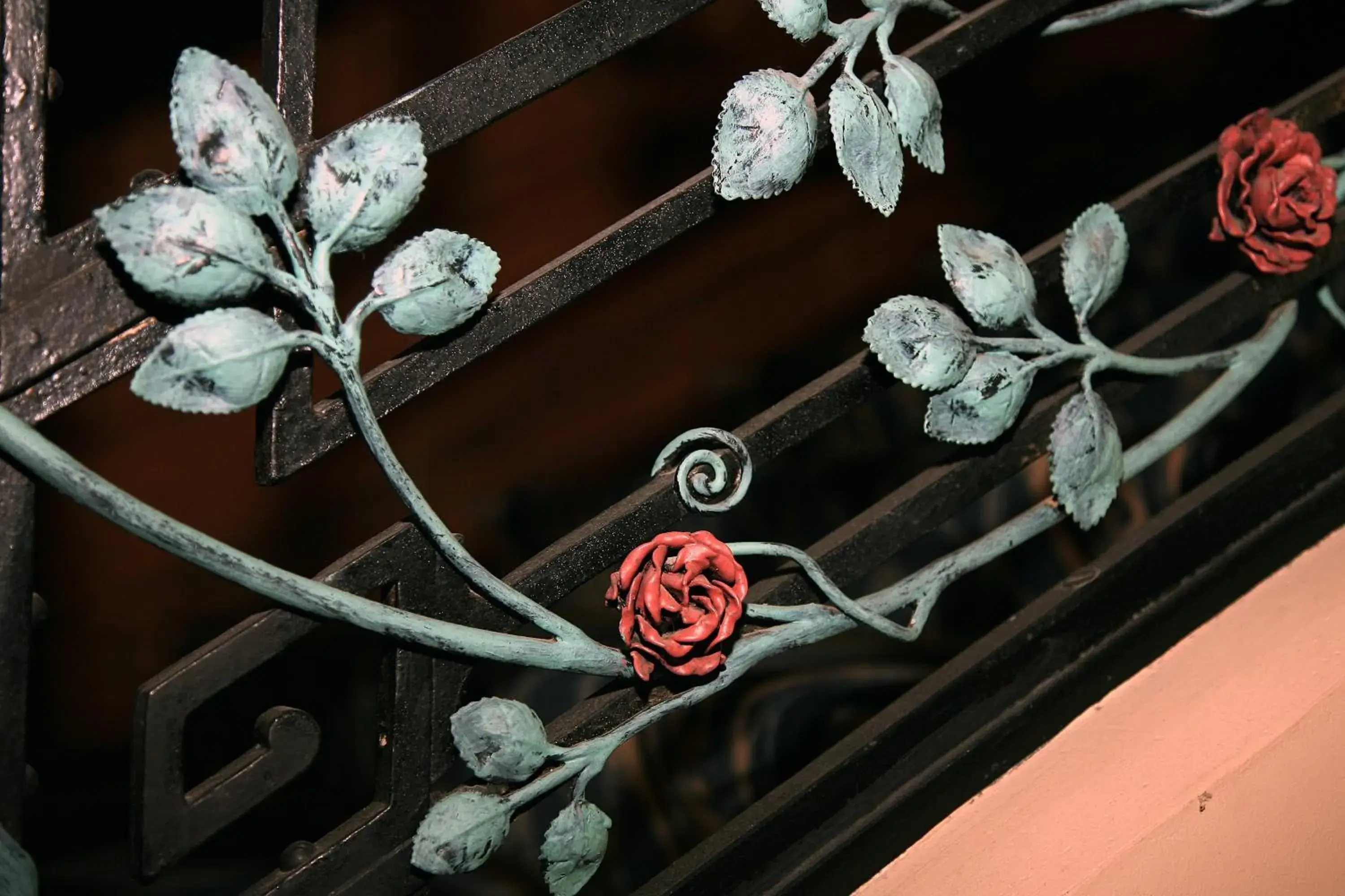 Decorative detail in Hôtel Aletti Palace