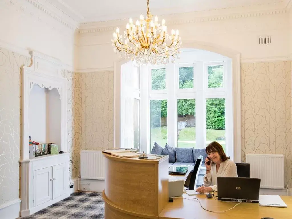 Lobby or reception in Balcary House Hotel