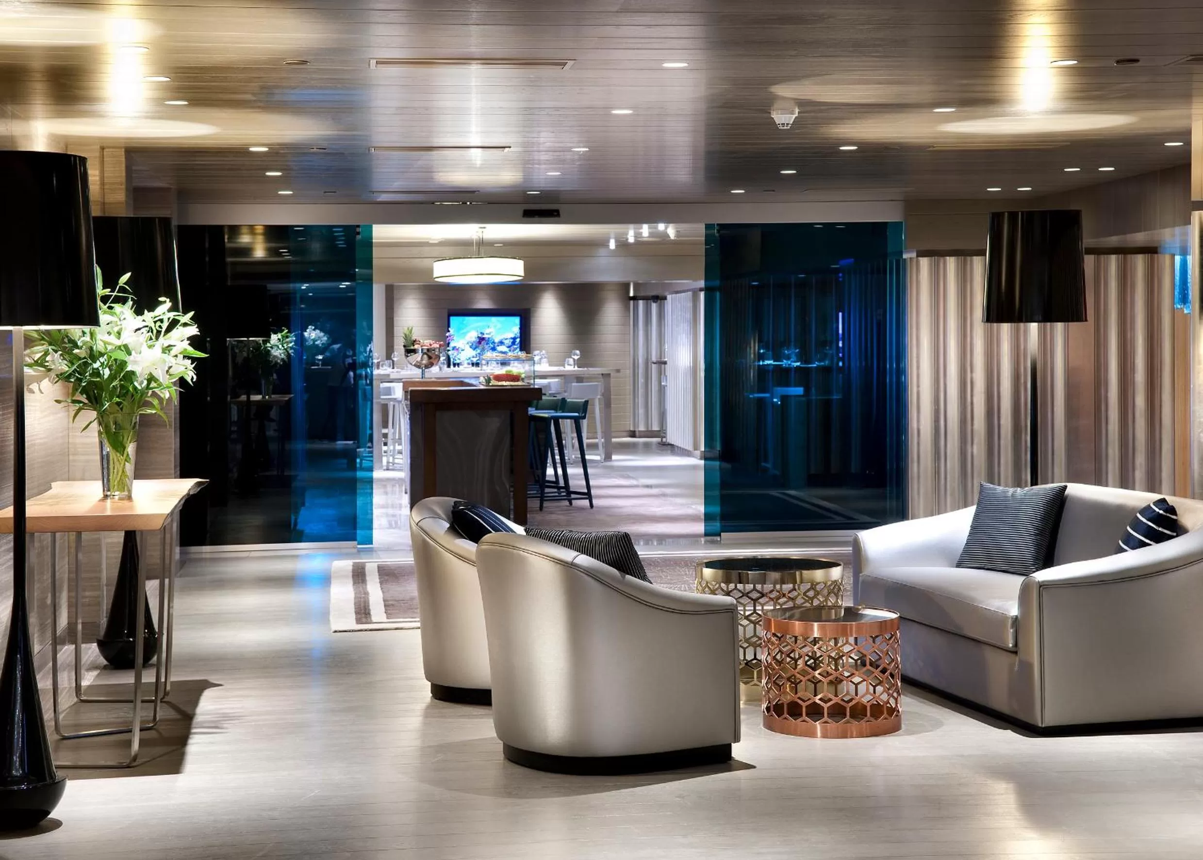 Lounge or bar in The Marmara Taksim