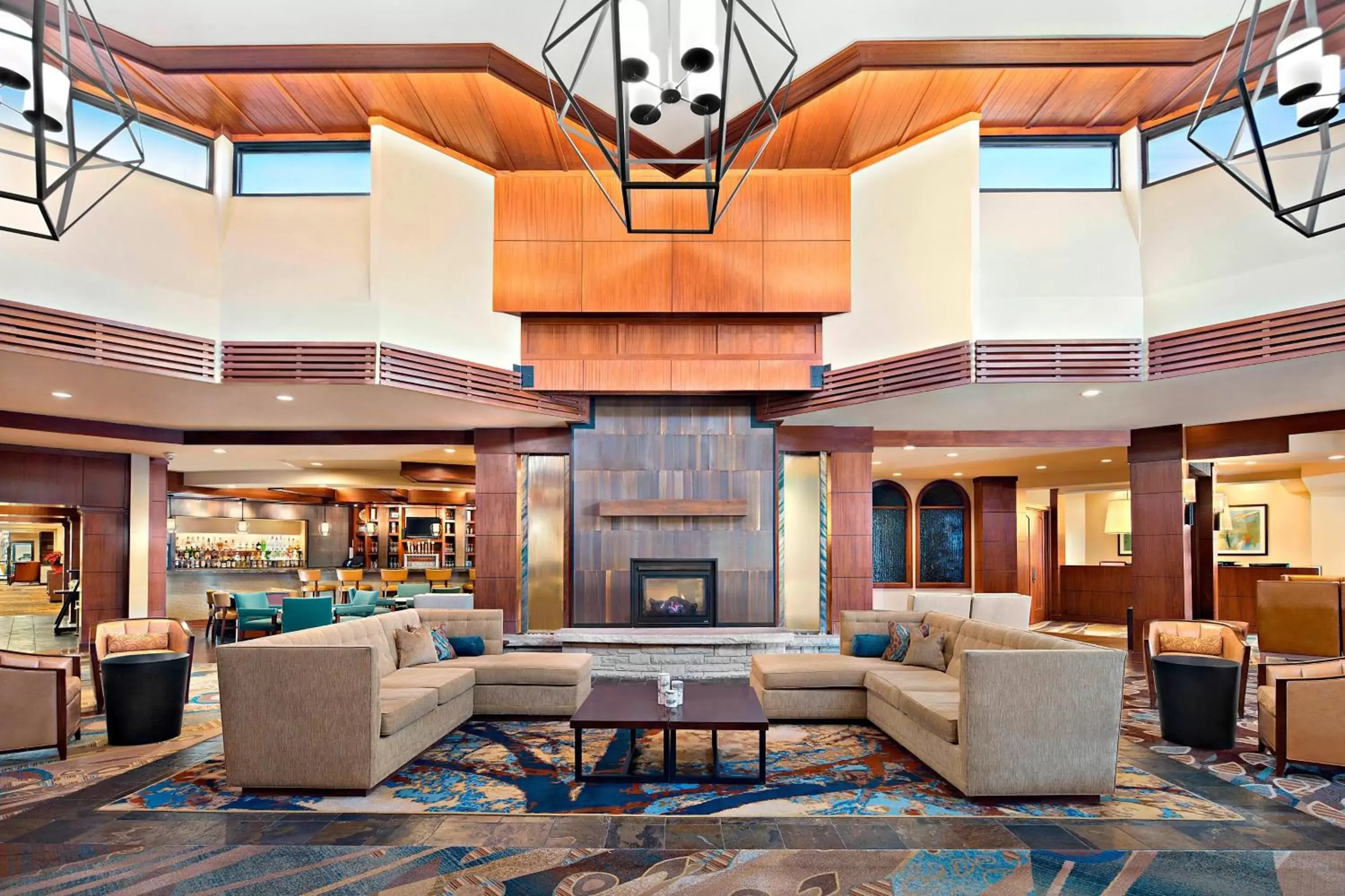 Lobby or reception, Lobby/Reception in Fort Collins Marriott