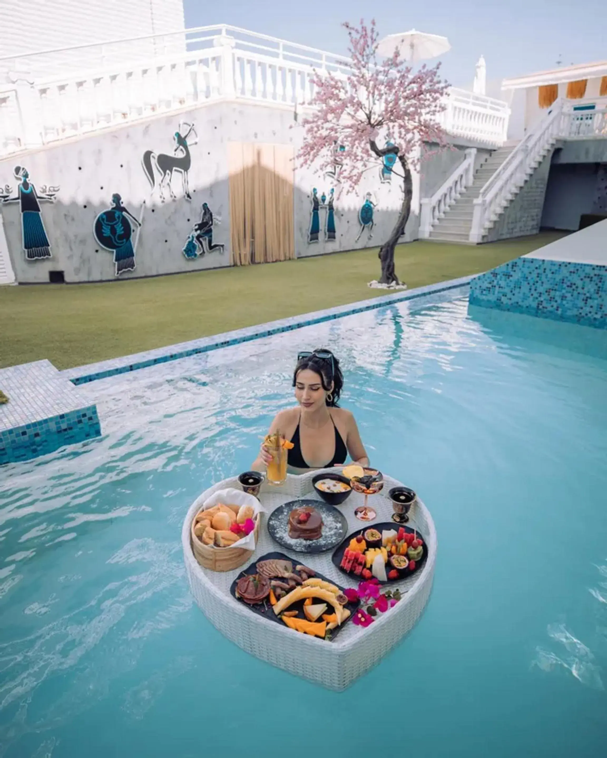 People, Swimming Pool in Meandros Boutique & Spa Hotel