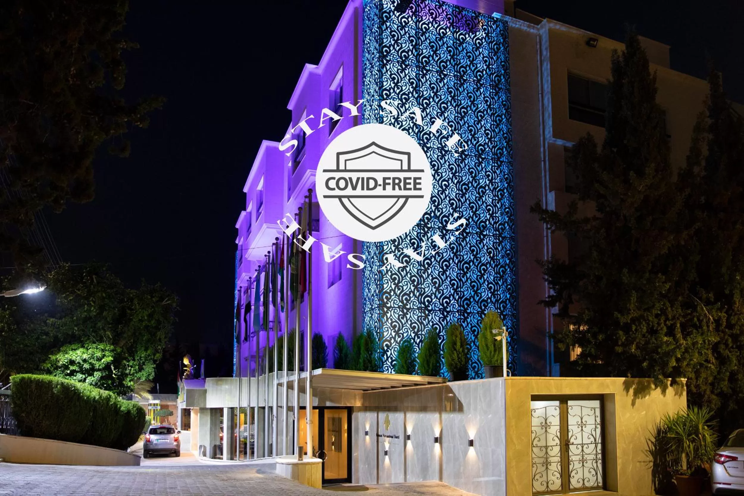 Property logo or sign in Amman International Hotel