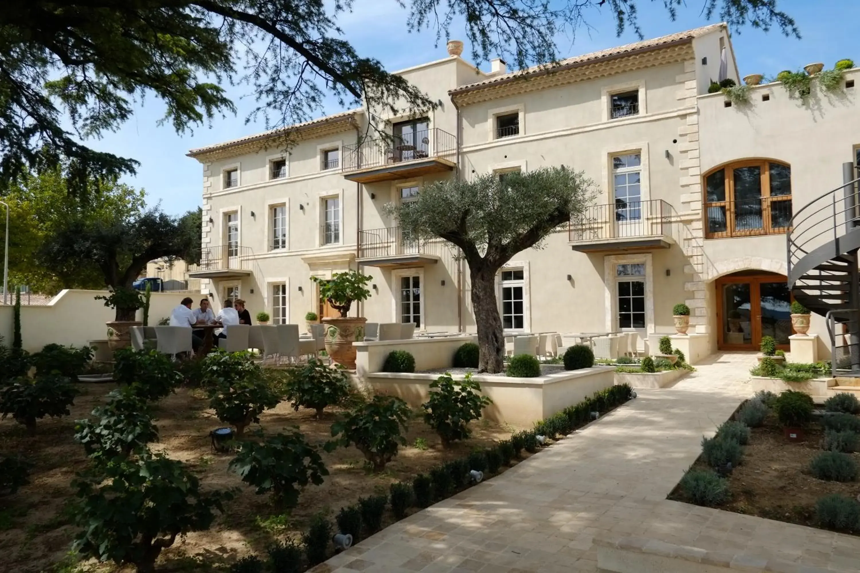 Property building, Garden in Villa Montesquieu