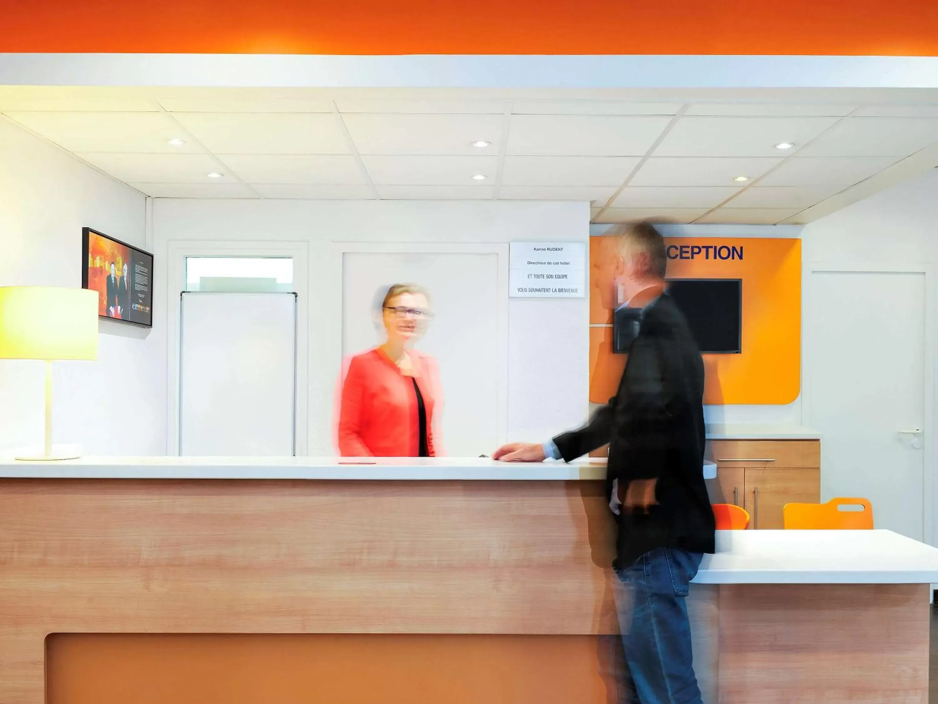 Property building, Lobby/Reception in Ibis Budget Lille Gares Vieux-Lille