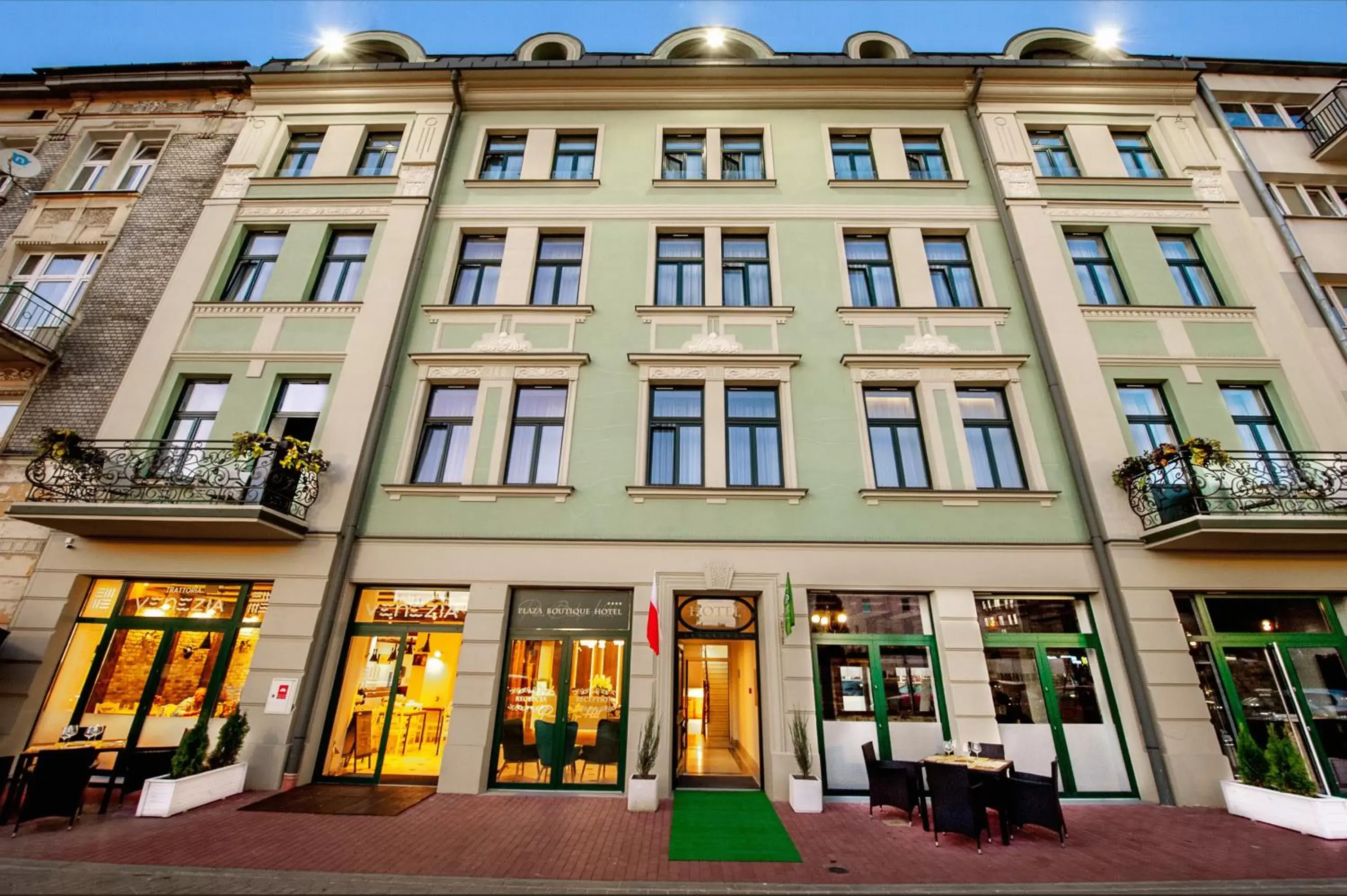 Facade/entrance, Property Building in Plaza Boutique Hotel