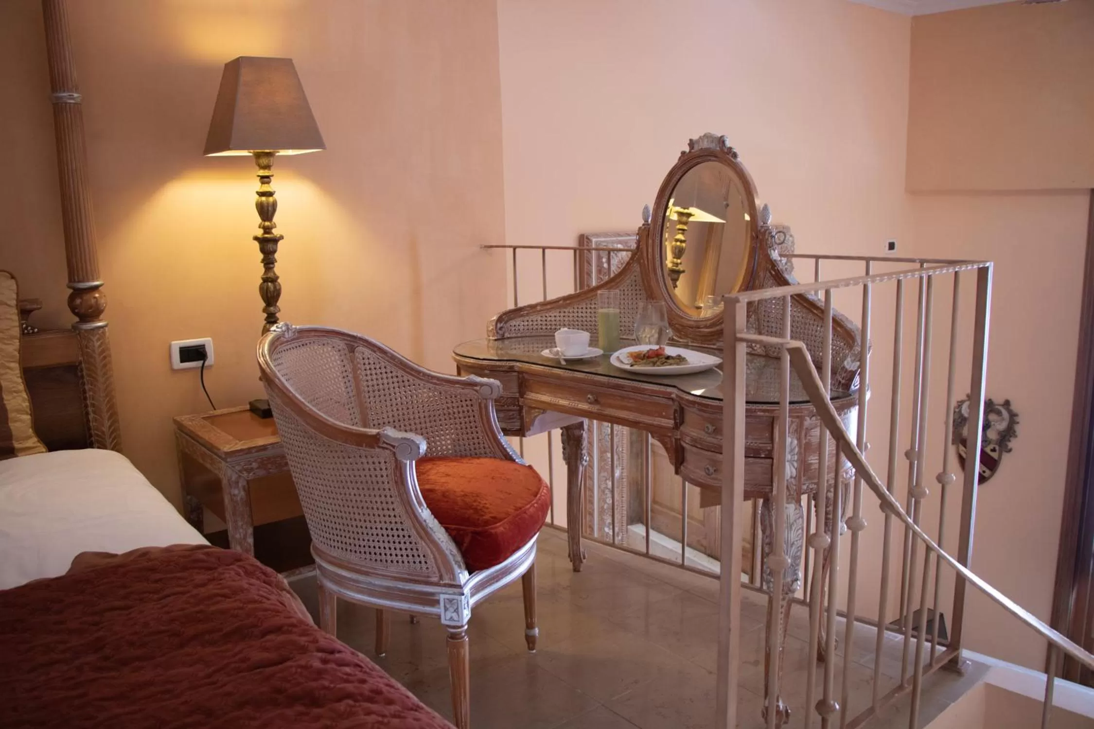 Seating area in Villa Palma Boutique Hotel