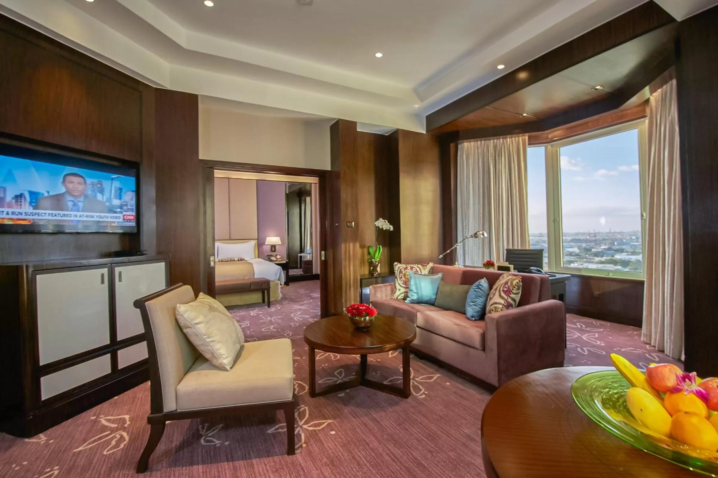 TV and multimedia in Diamond Hotel Philippines