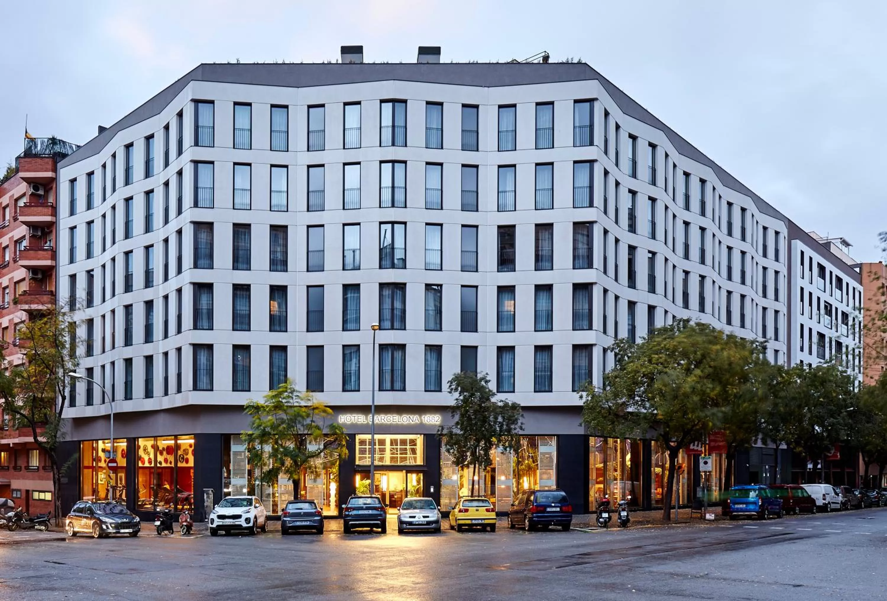 Property building in Radisson Blu 1882 Hotel, Barcelona Sagrada Familia