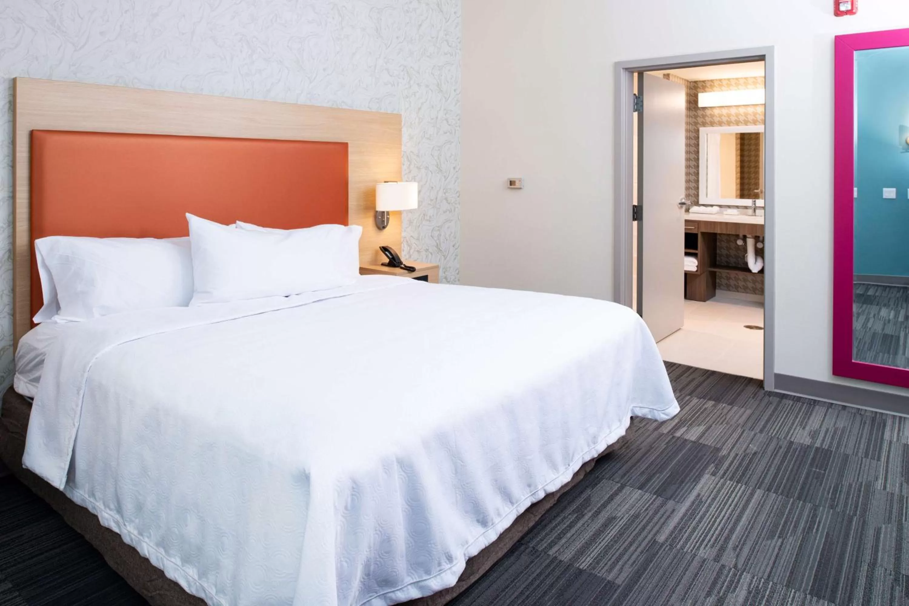 Bed in Home2 Suites By Hilton Charlotte Mooresville, Nc