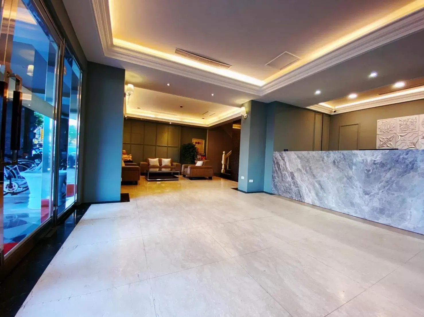 Lobby or reception in Herhuan Hotel