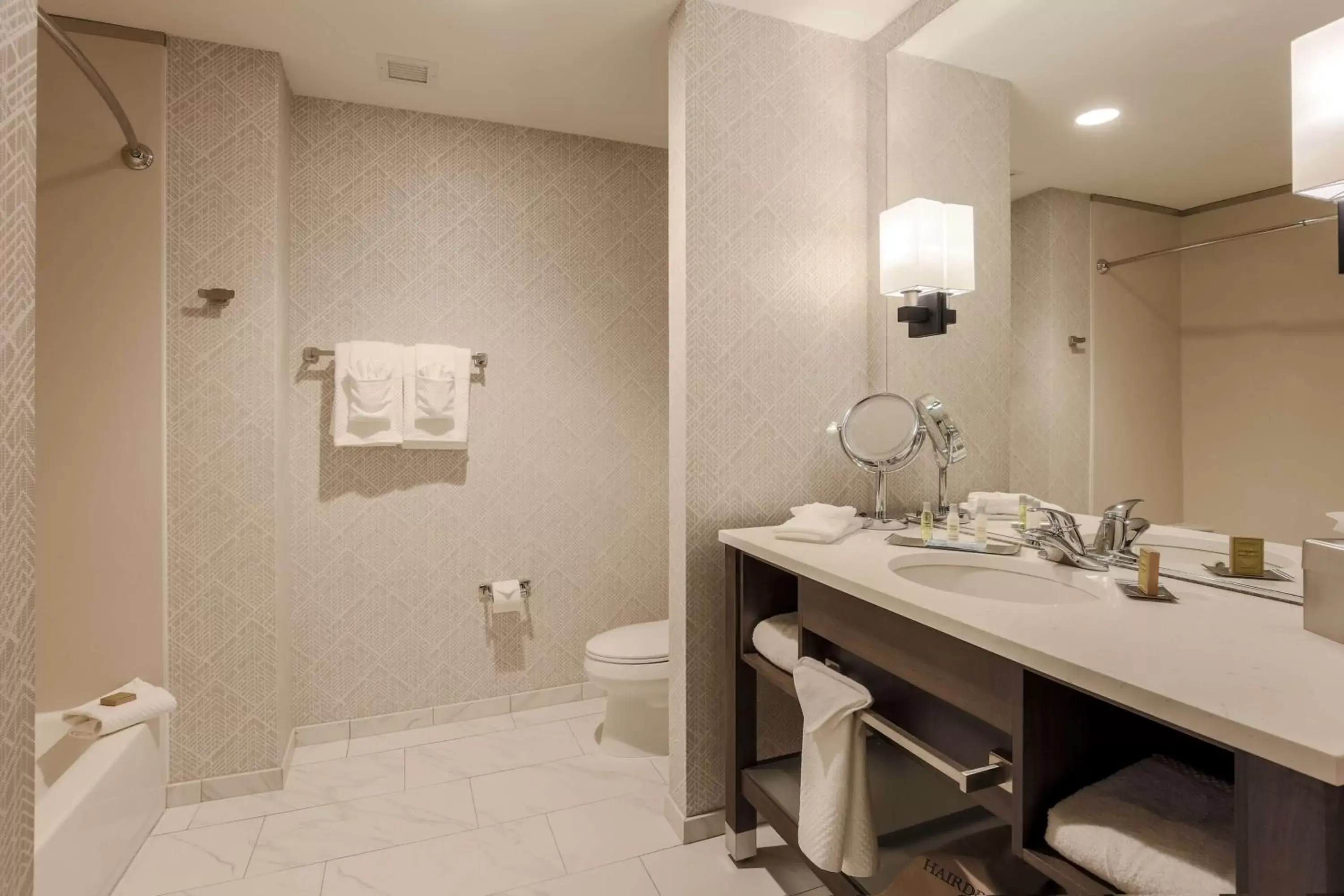 Bathroom in DoubleTree by Hilton Evansville