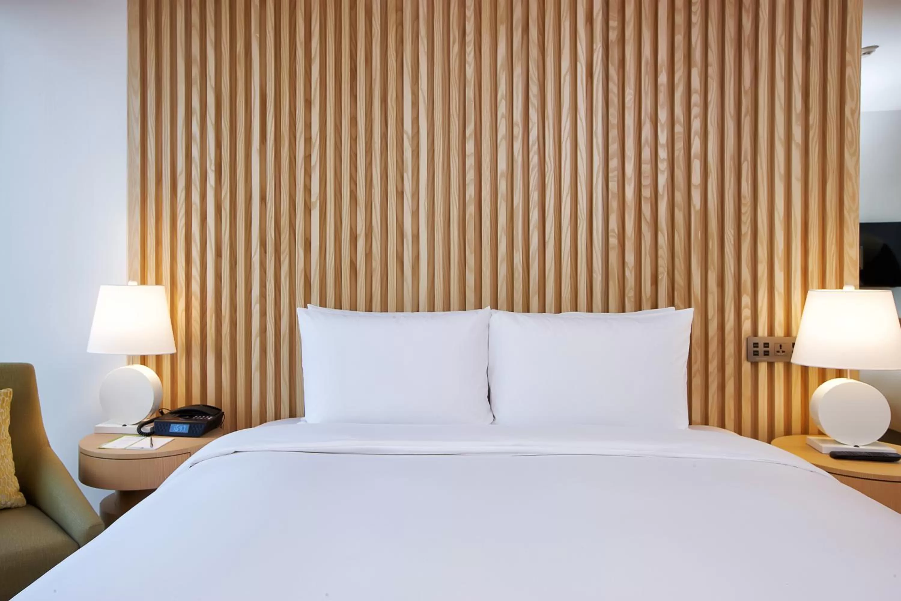 Decorative detail, Bed in Hotel Entra Gangnam