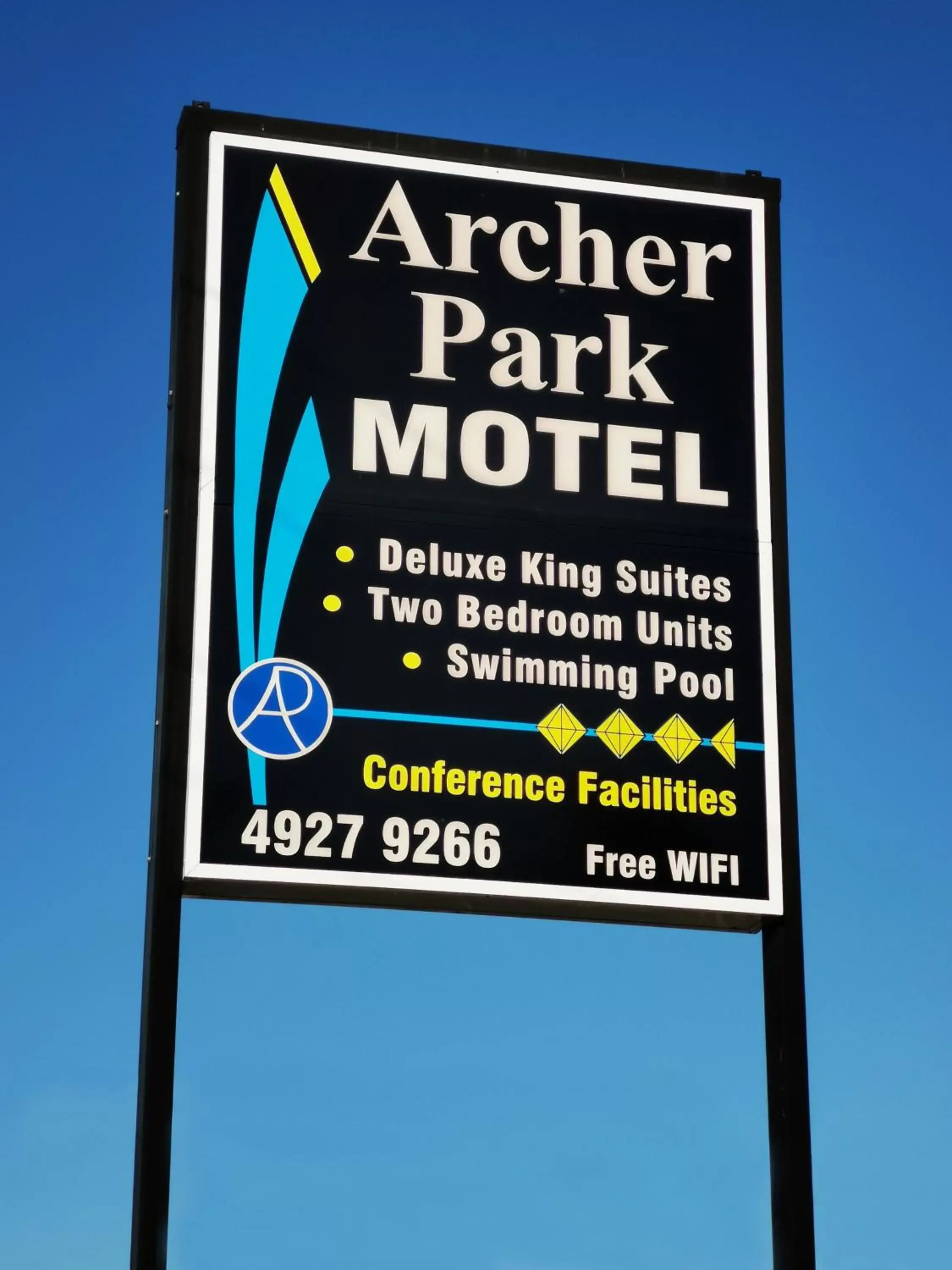 Property logo or sign in Archer Park Motel