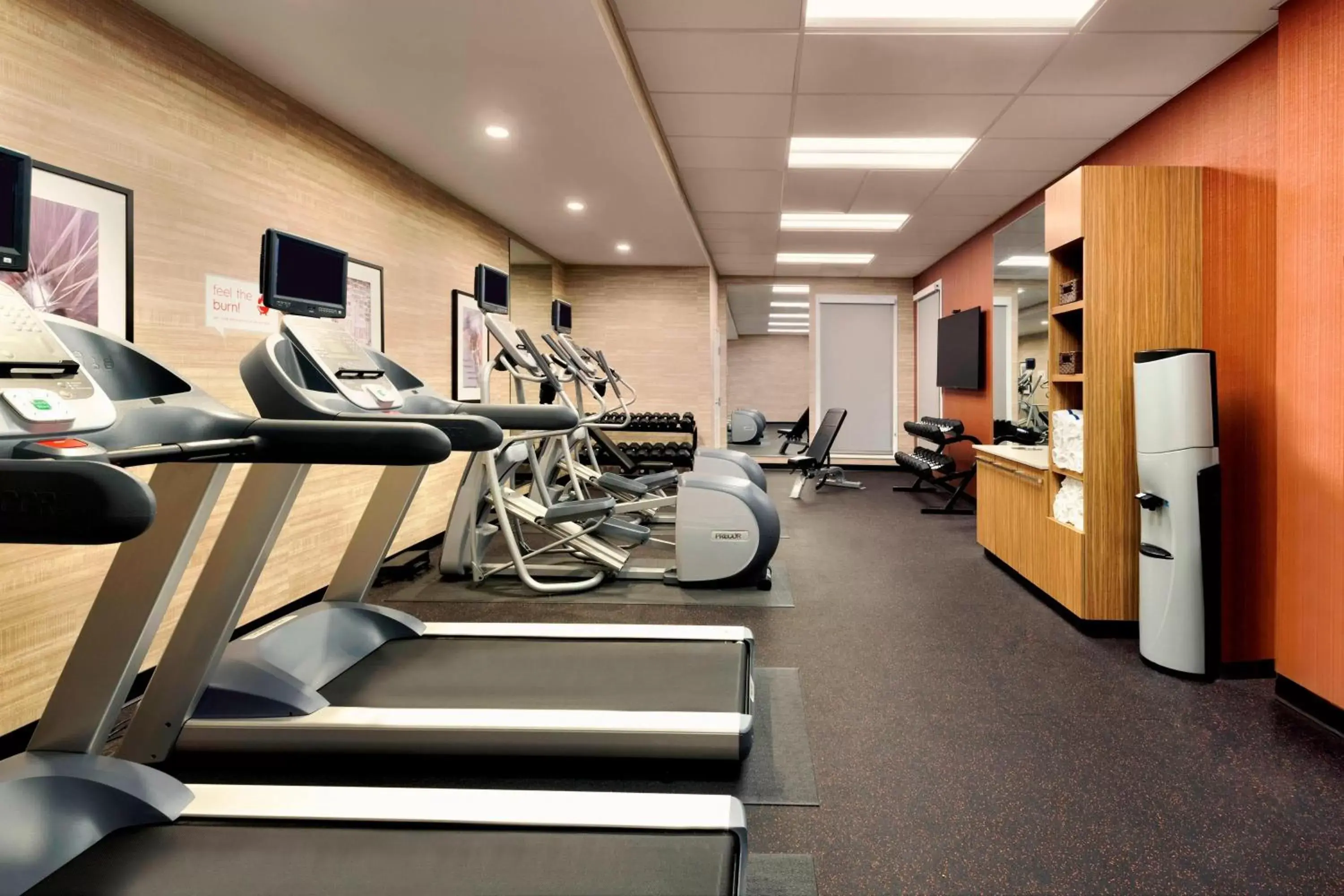 Fitness centre/facilities, Fitness Center/Facilities in TownePlace Suites by Marriott Pittsburgh Airport/Robinson Township