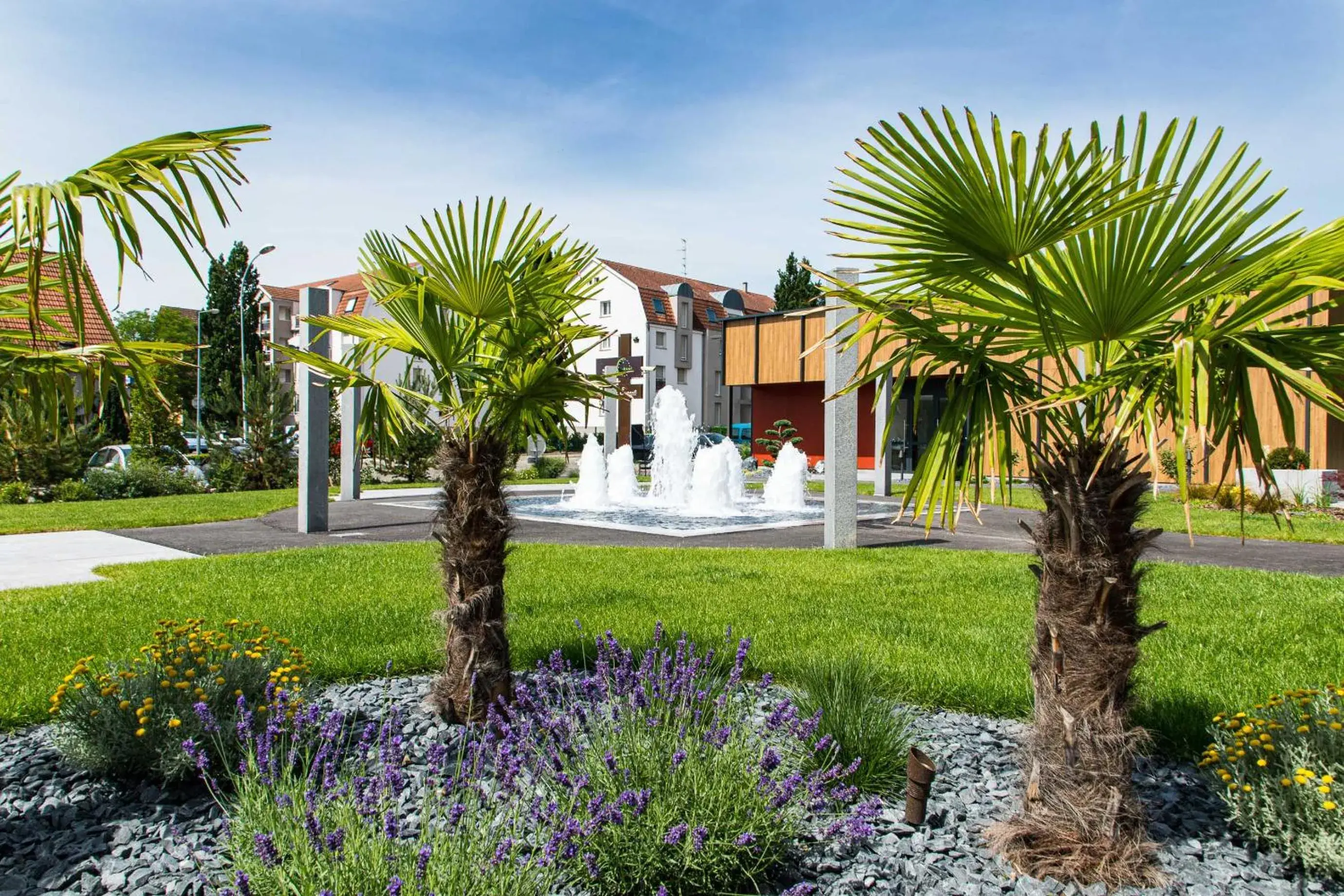 Garden, Property Building in Europe Haguenau – Hotel & Spa
