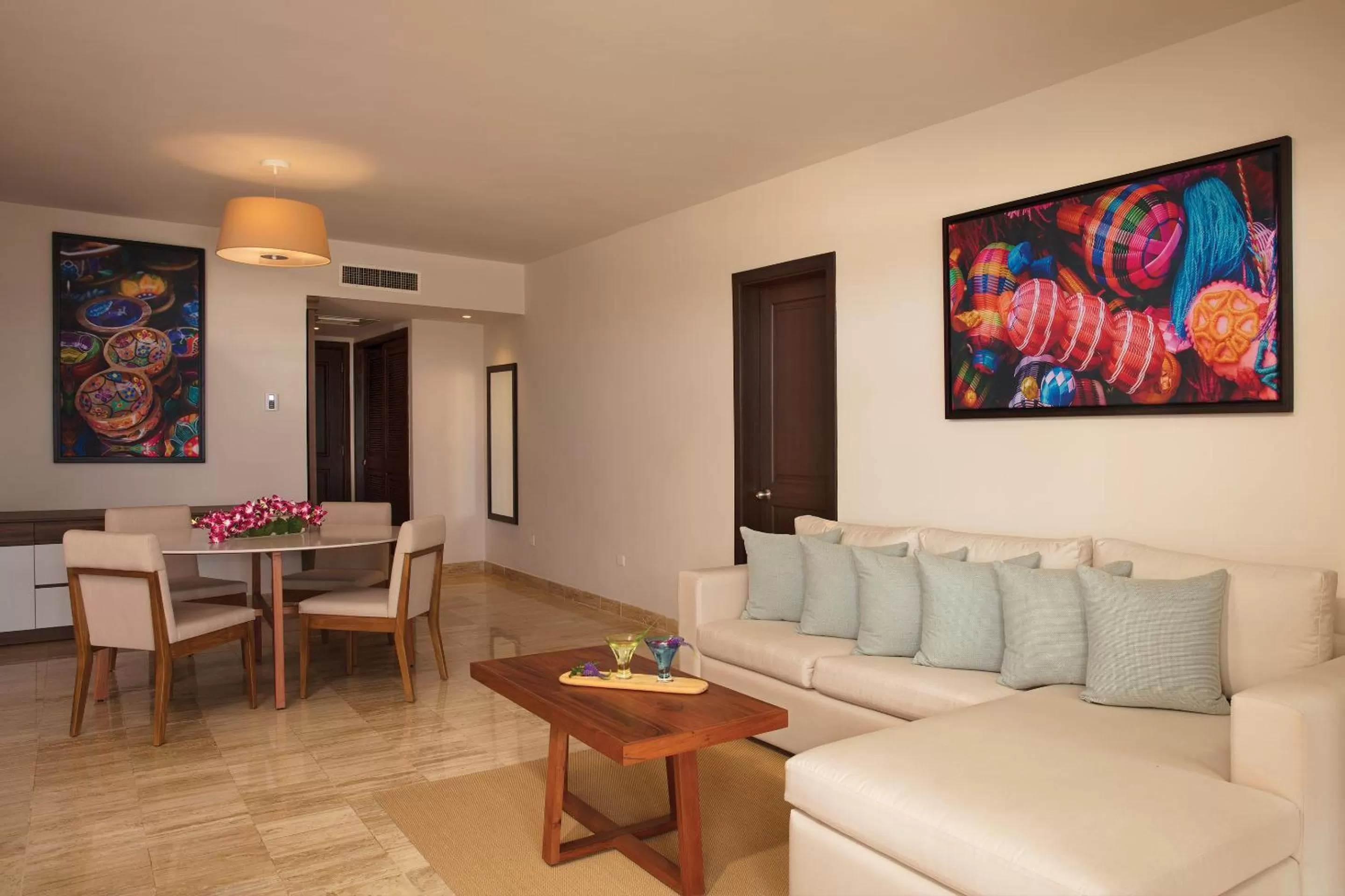 Bedroom in Dreams Sapphire Resort & Spa