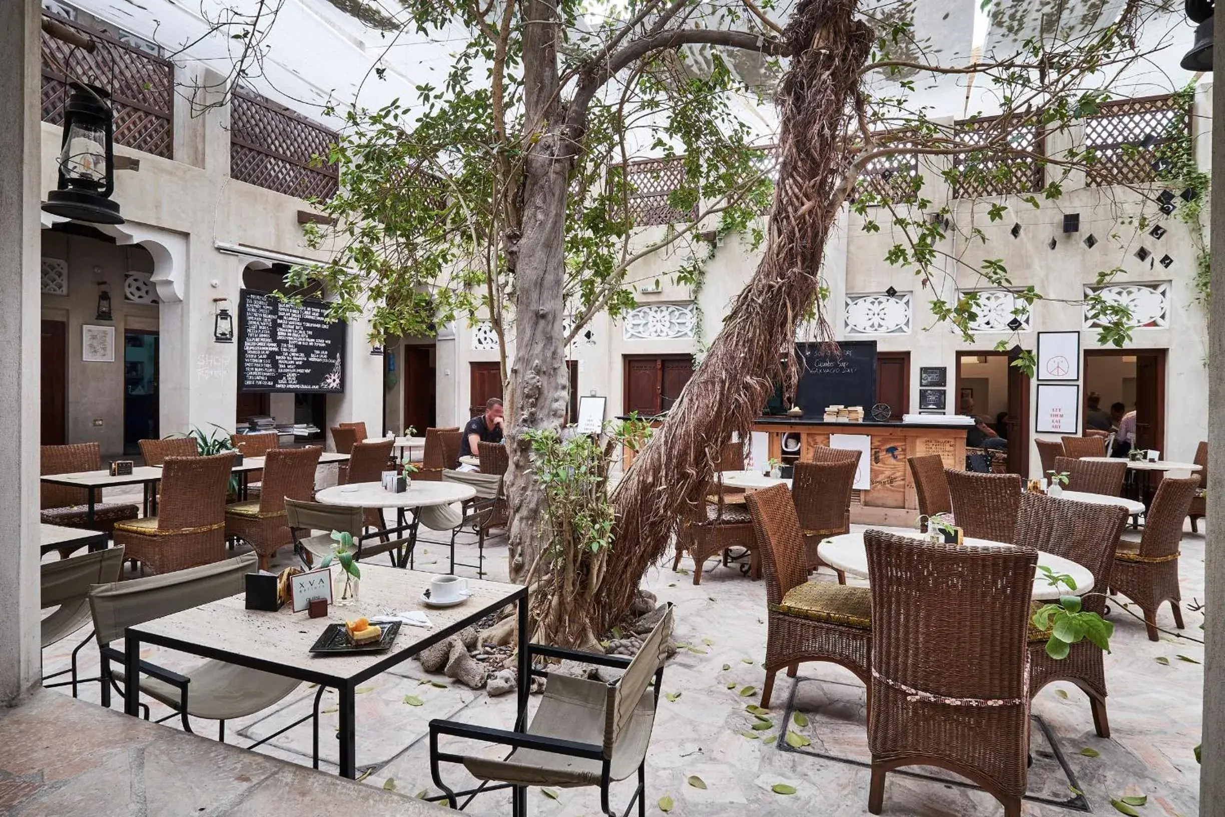 Patio, Restaurant/Places to Eat in XVA Art Hotel
