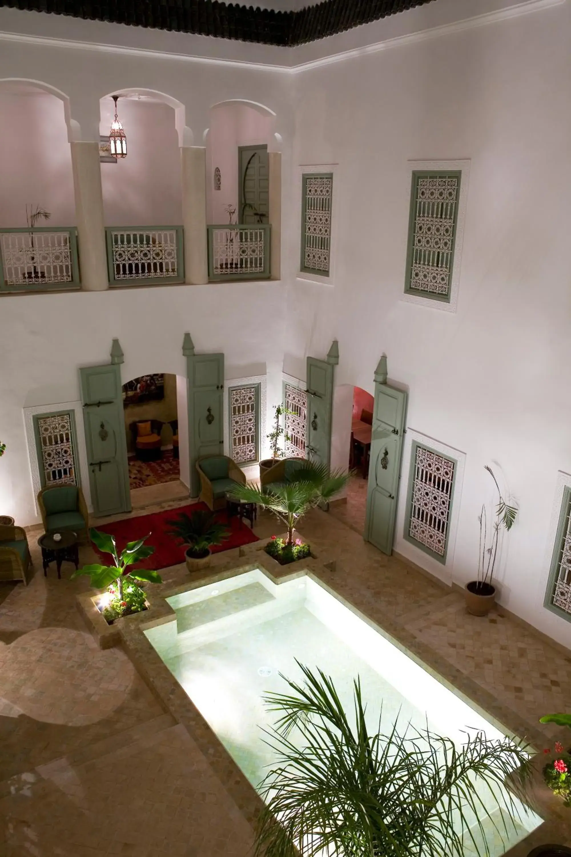 Swimming Pool in Riad Les Hibiscus