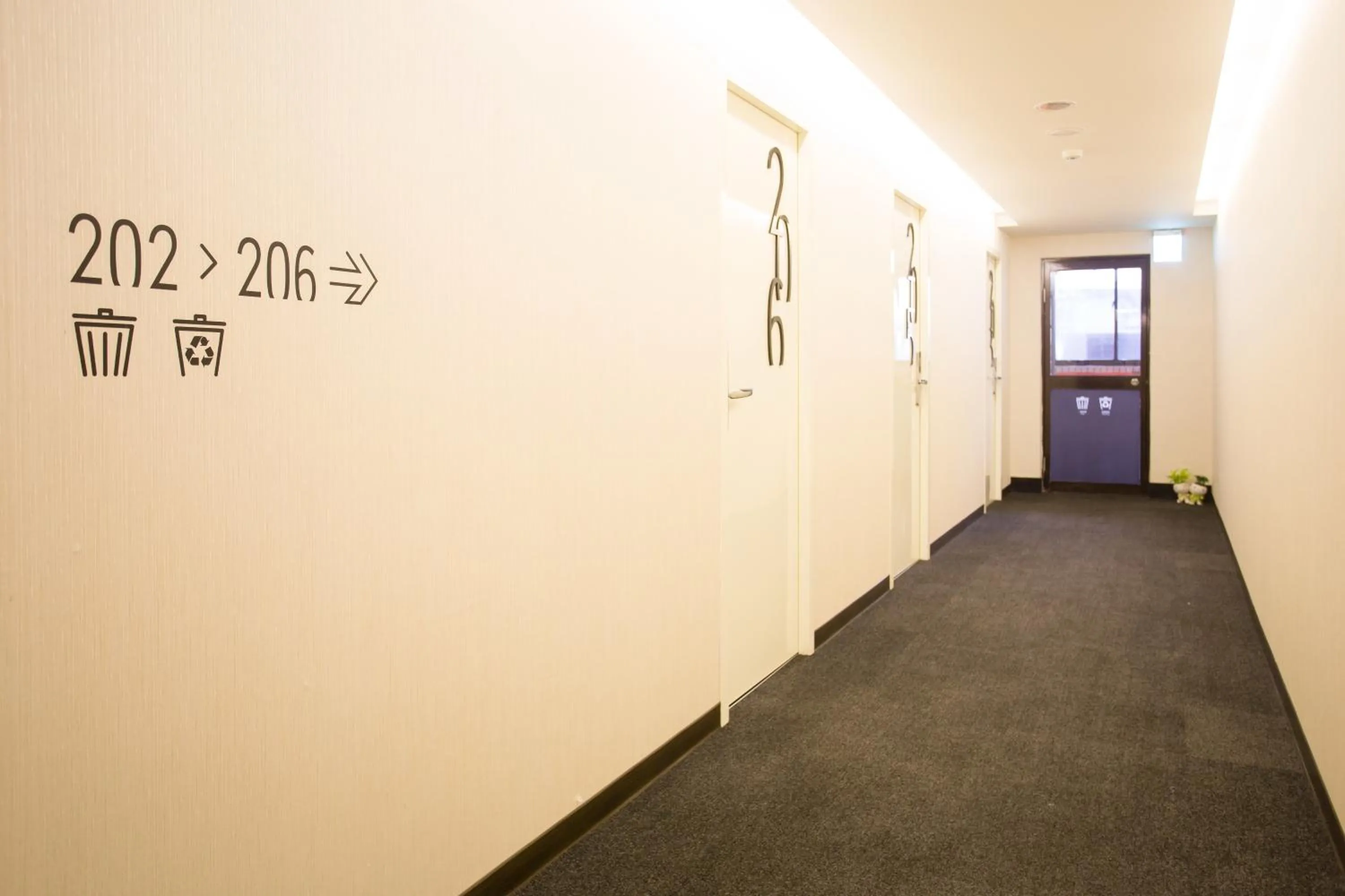 Decorative detail in Fun Inn Taipei Hostel