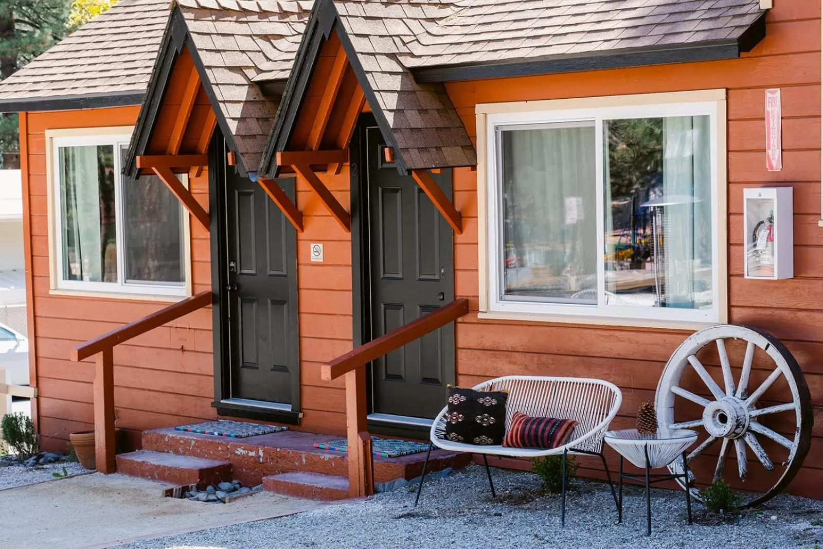 Property building in Grand Pine Cabins